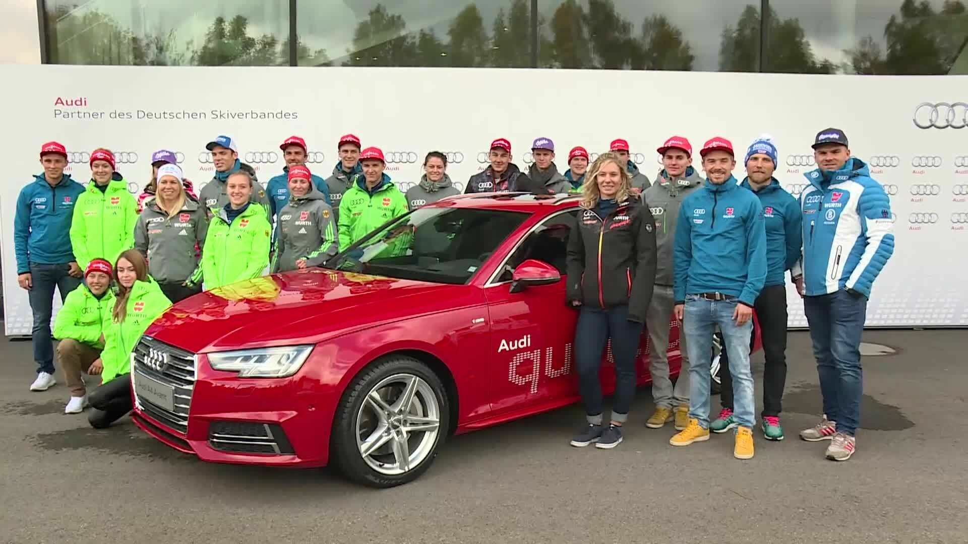 DSV-Athleten starten mit Audi in die Skisaison