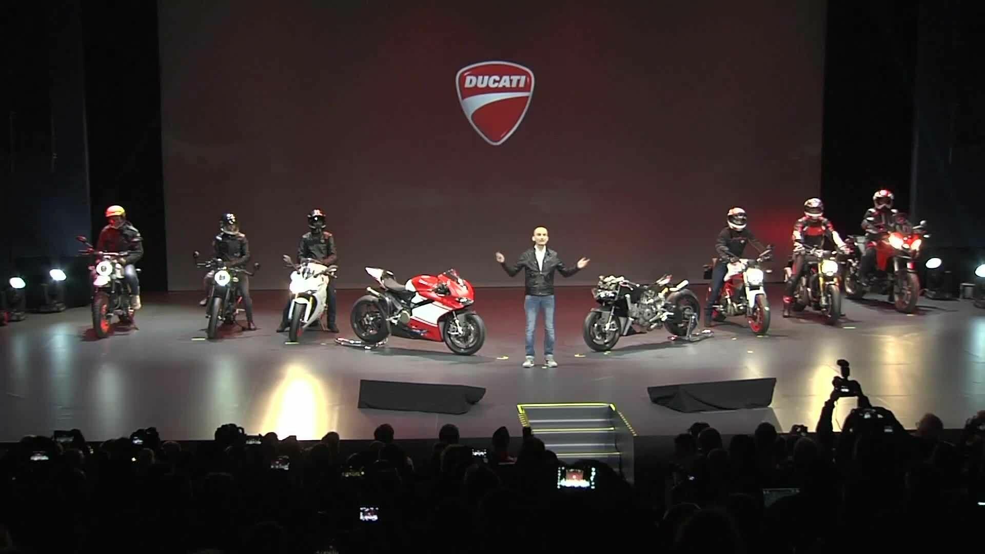 More than red – Ducati Modellpräsentation 2017