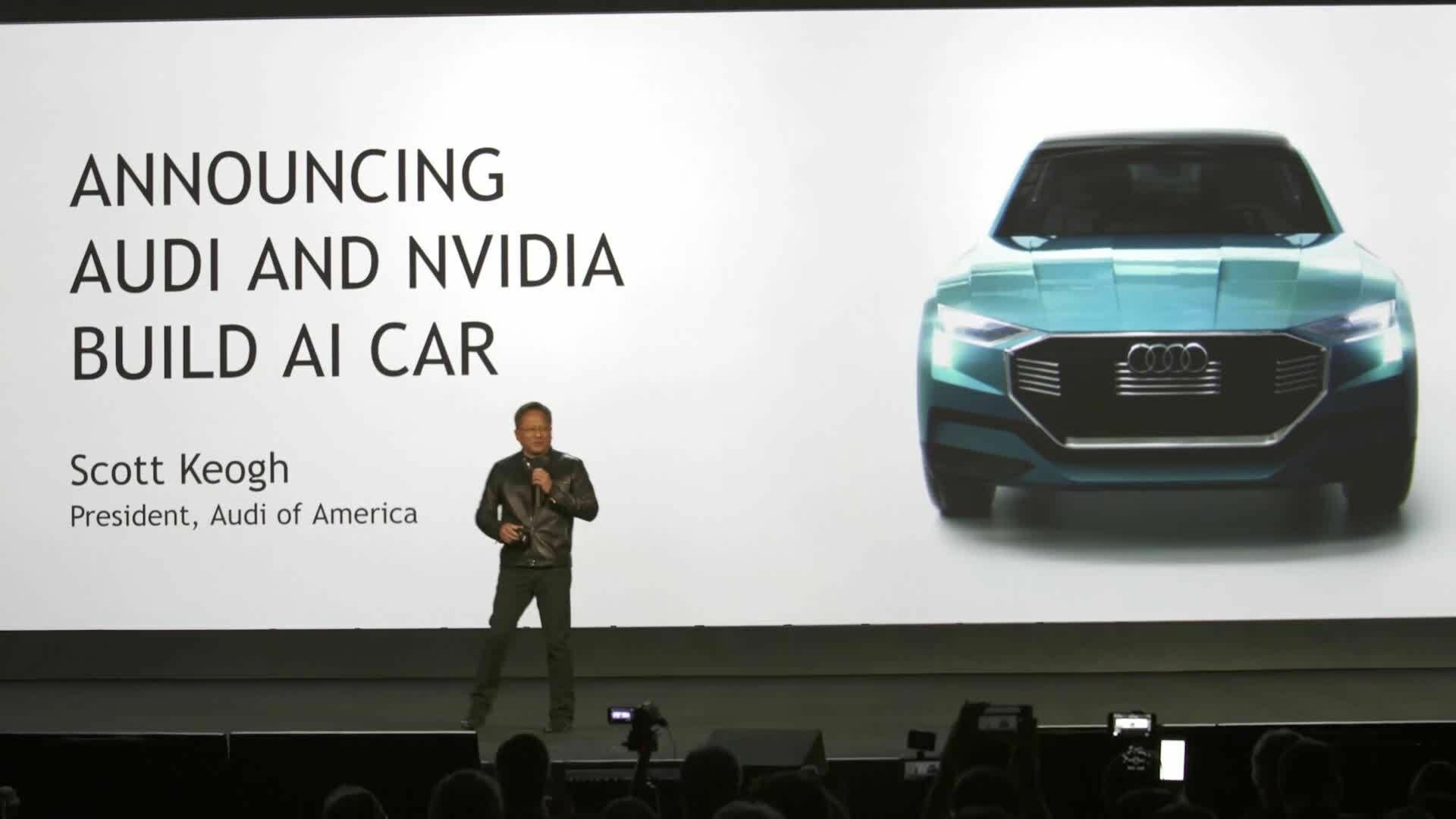 Audi NVIDIA CES 2017 DE