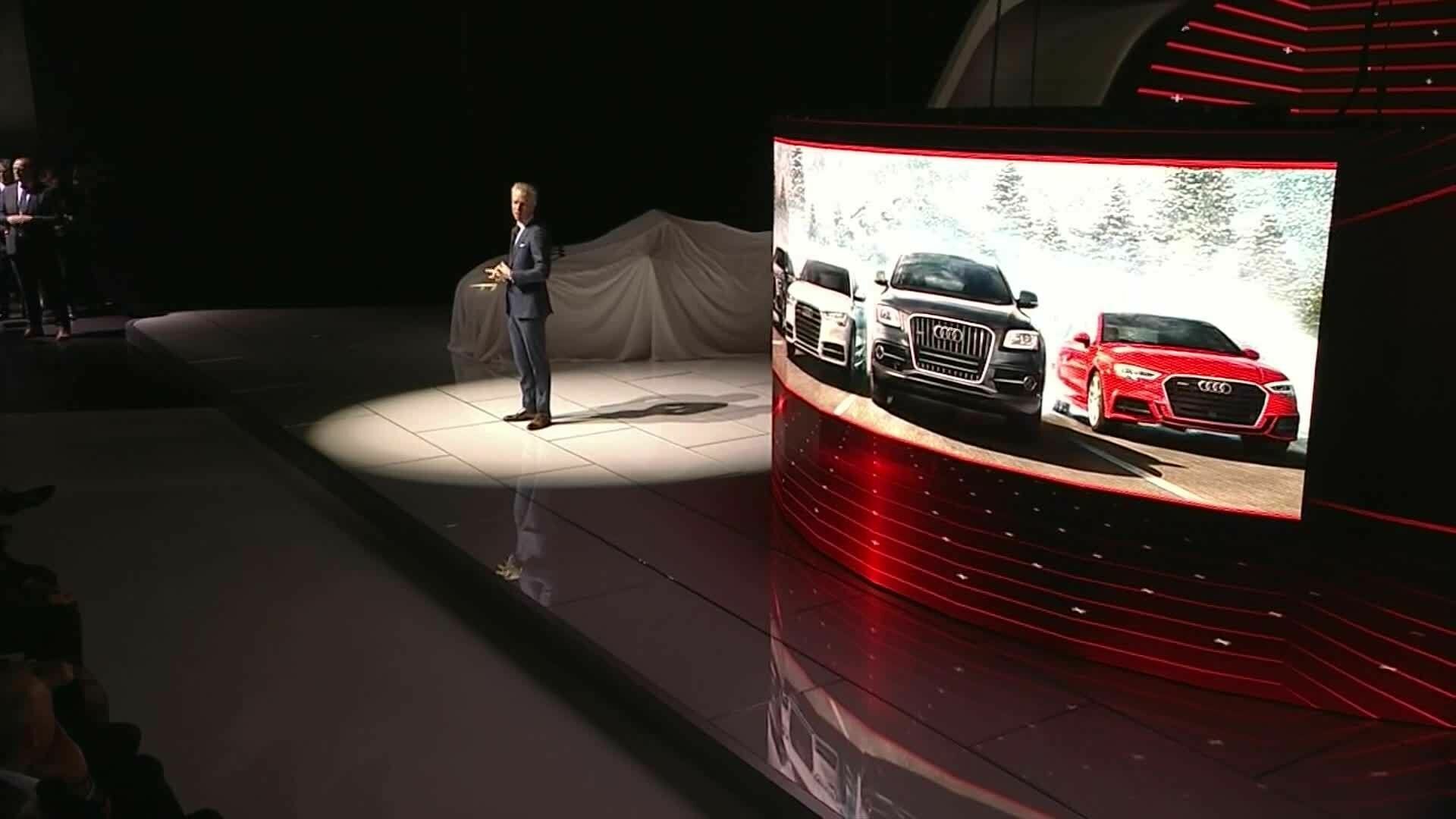 Audi auf der Detroit Motor Show: die Pressekonferenz