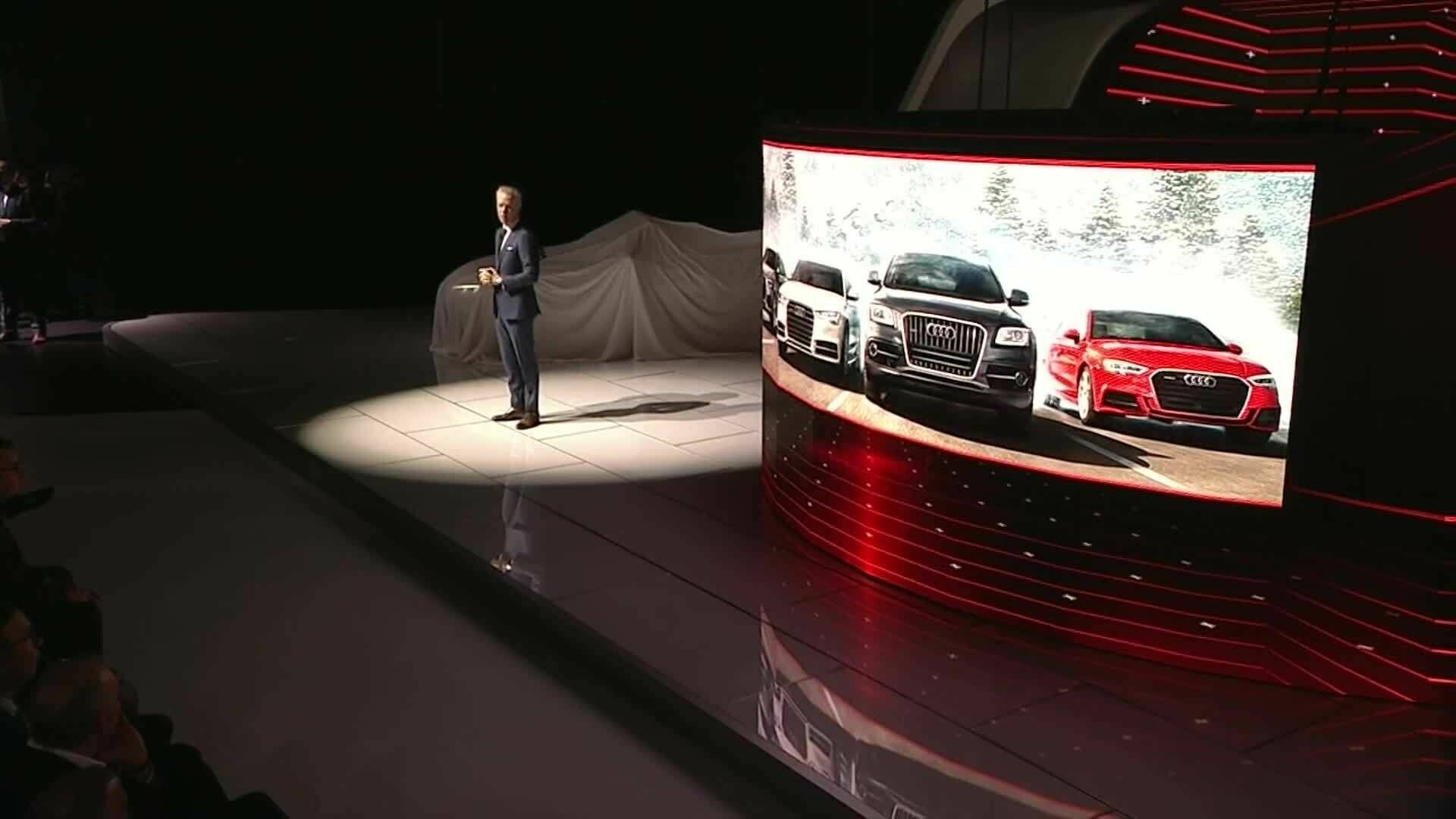 Audi at the Detroit Motor Show: the press conference