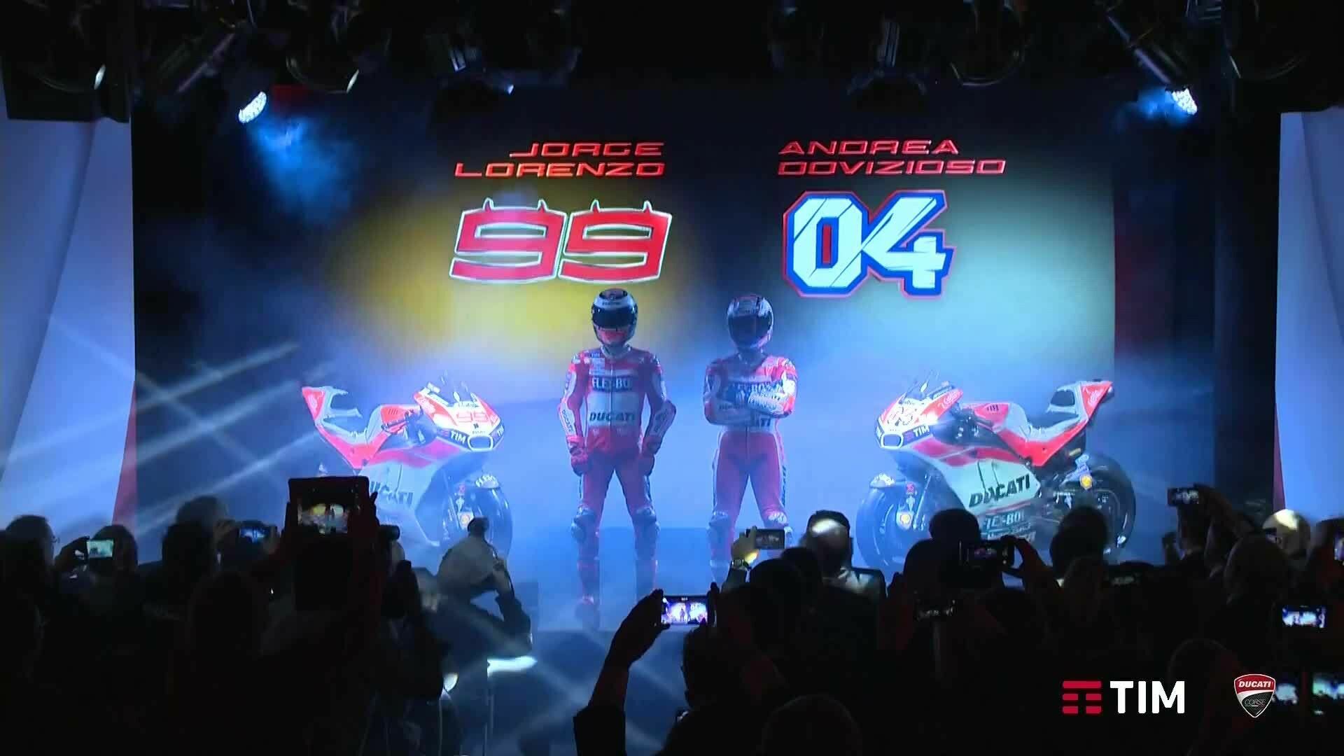 Ducati MotoGP Team Presentation 2017