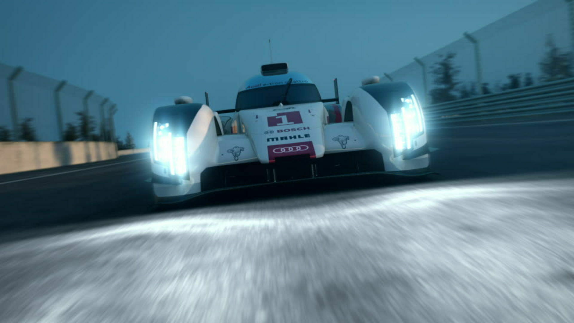 Animation Audi R18 e-tron quattro Le Mans 2014