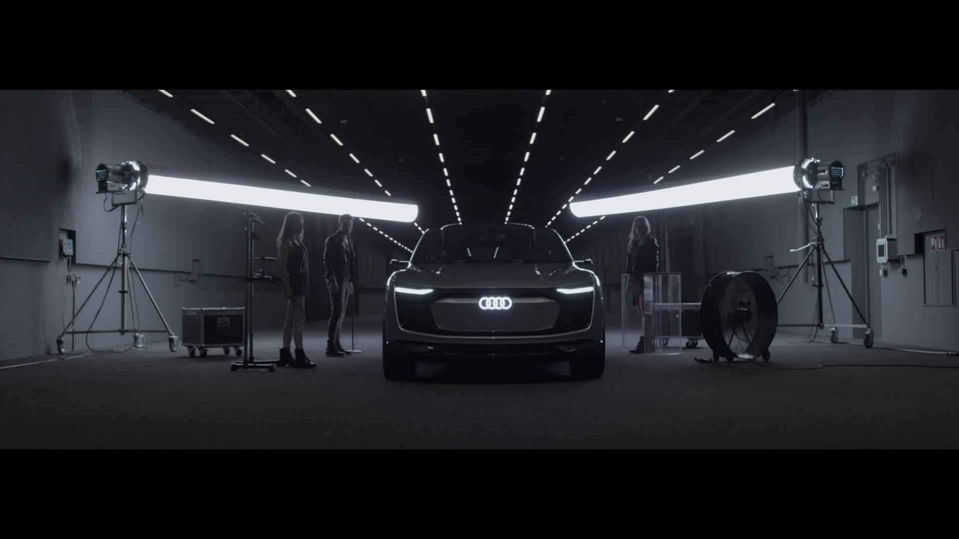 Audi e-tron Sportback concept - The design study from the Auto Shanghai