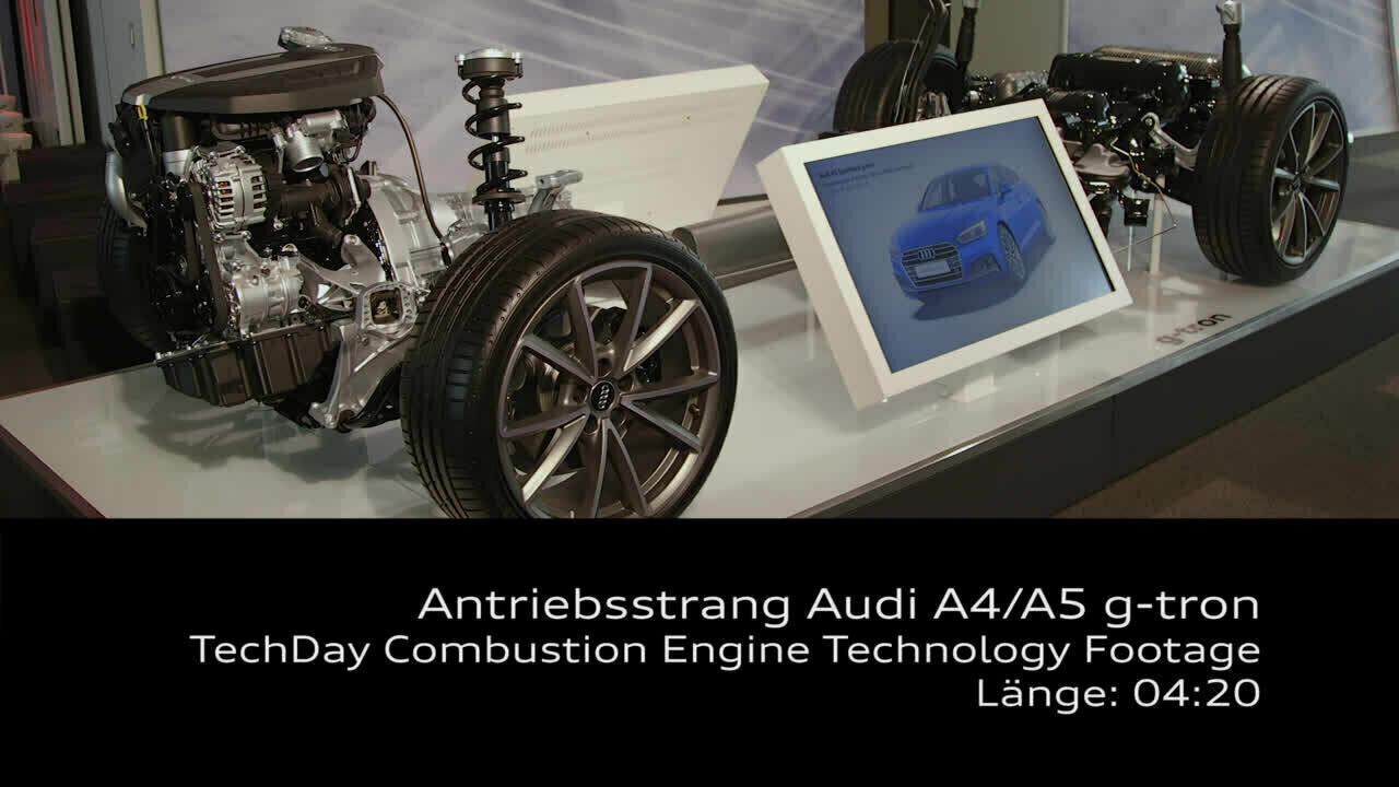 Antriebsstrang Audi A4/A5 g-tron
