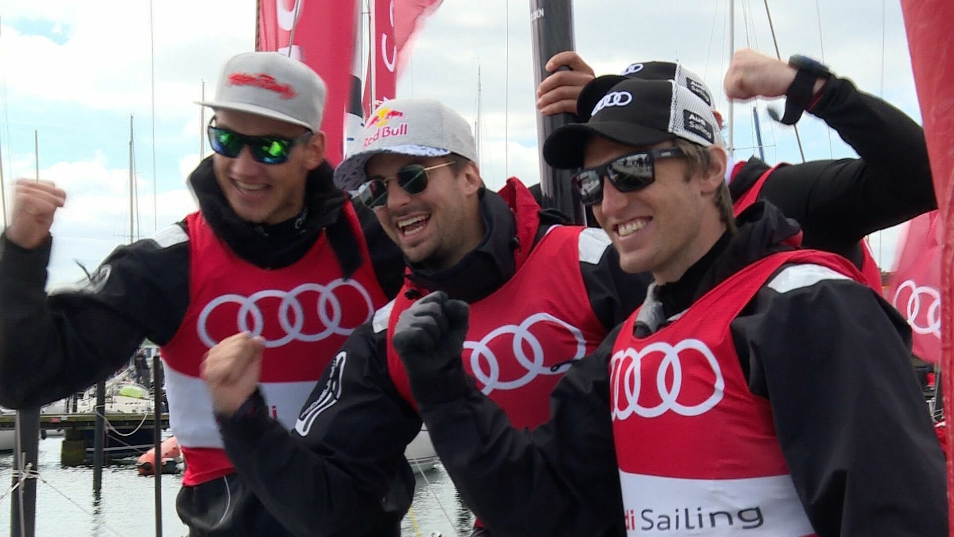 Audi e-tron Cup: Skirennläufer Fritz Dopfer bei der Kieler Woche