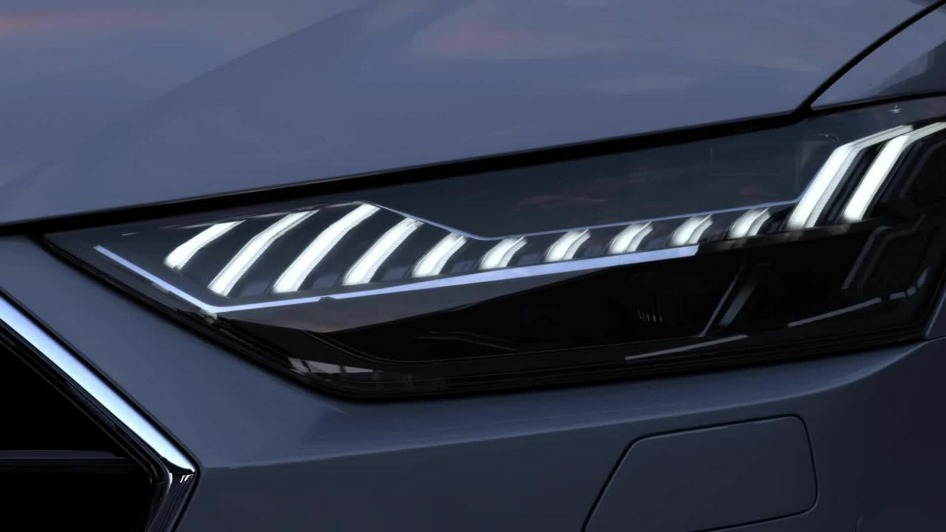 Animation Audi A7 light design