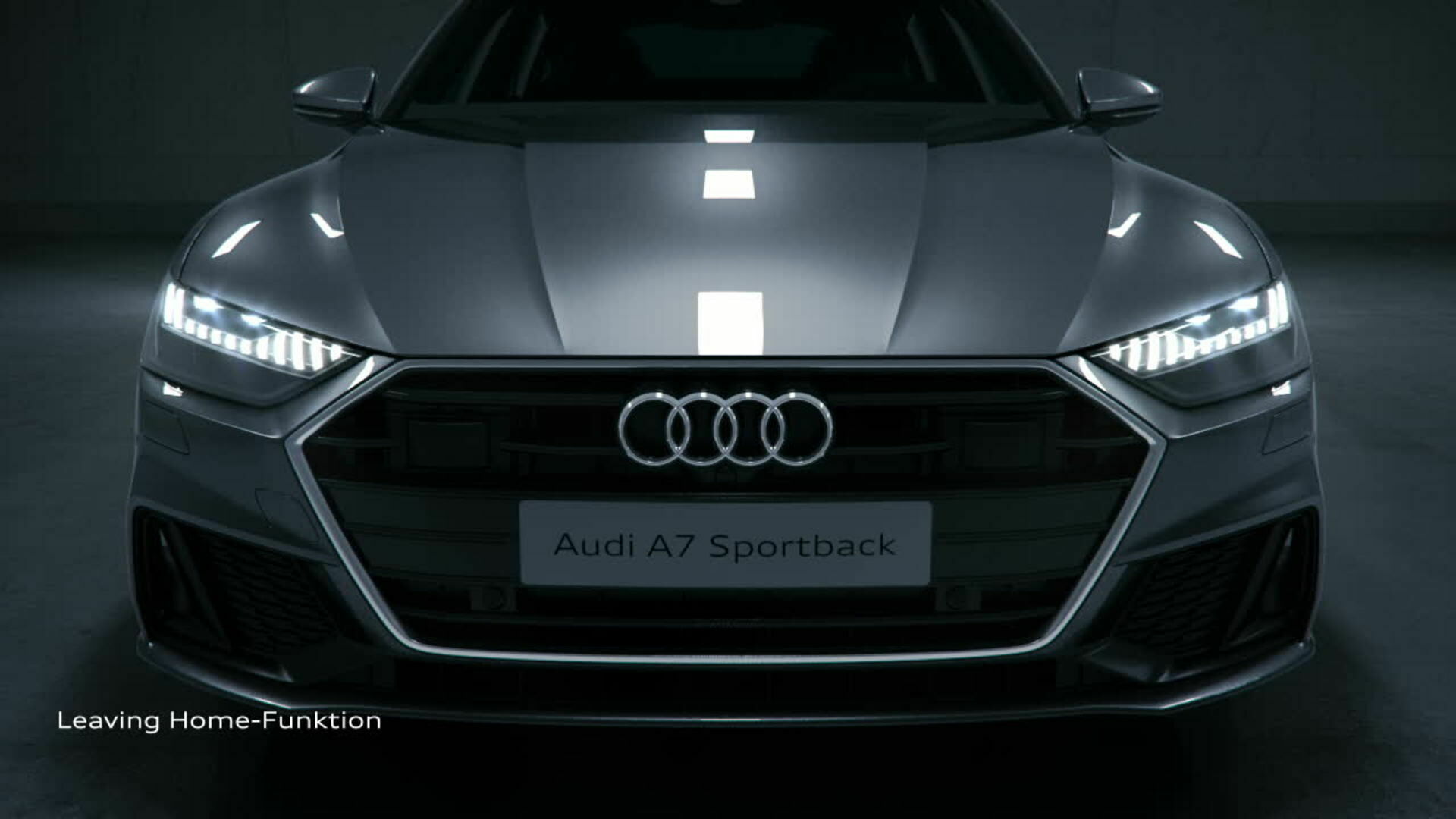 Audi A7 Animation Lichtfunktionen
