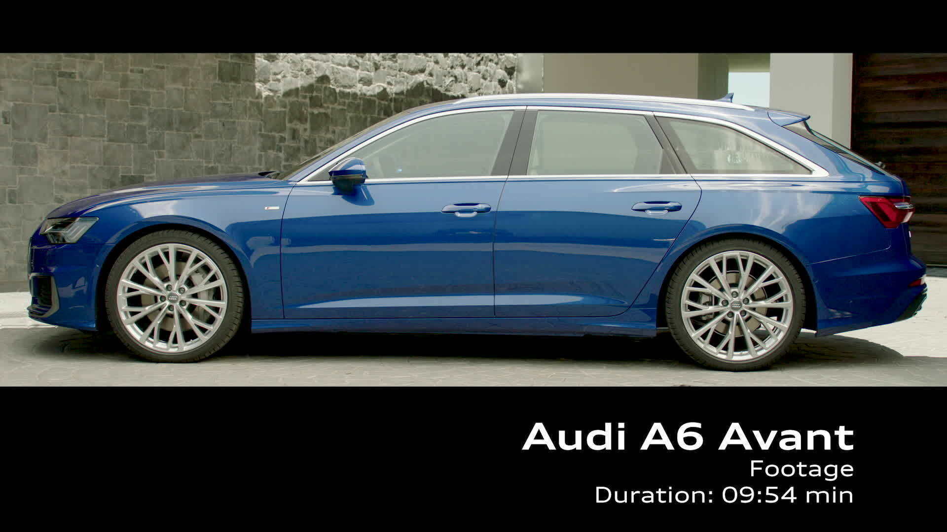 Audi A6 Avant Footage