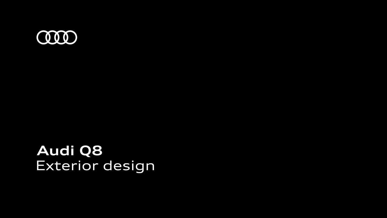 Animation Audi Q8 Exterior design EN