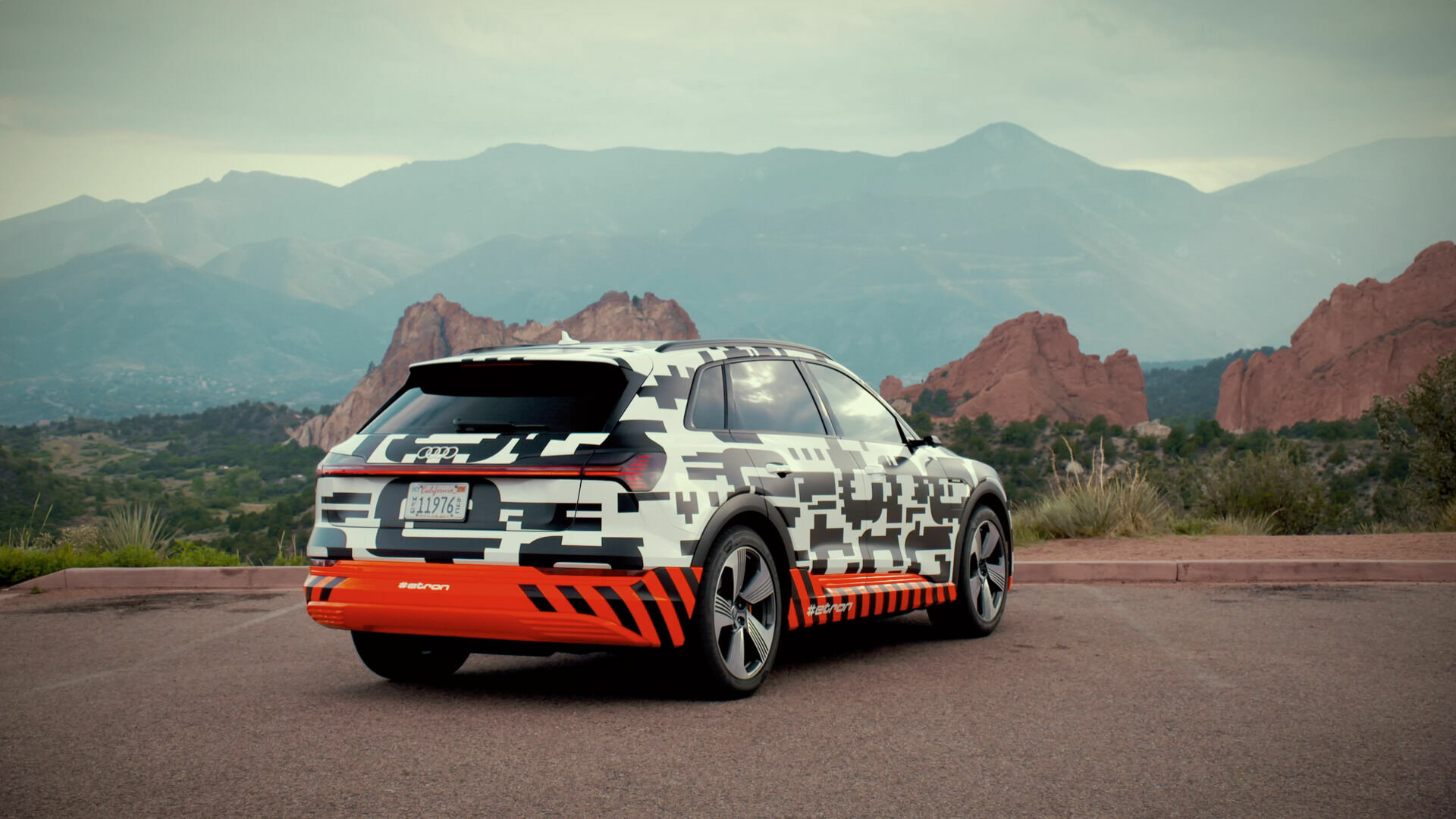Audi e-tron prototype extreme: Recuperation test at Pikes Peak