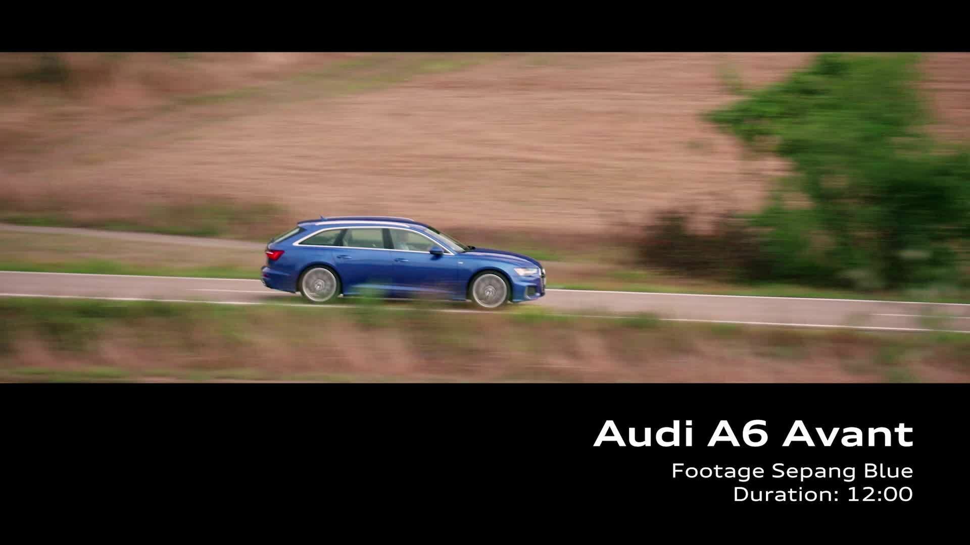 Audi A6 Avant – on Location Footage Sepang Blue