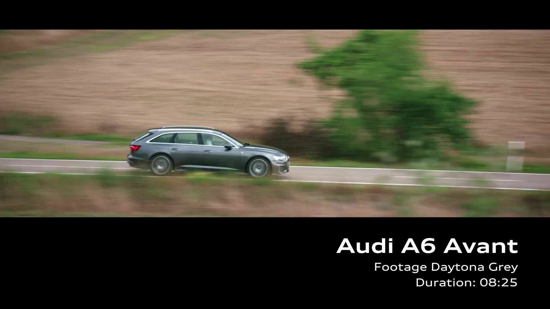 Audi A6 Avant – on Location Footage Daytona Grey
