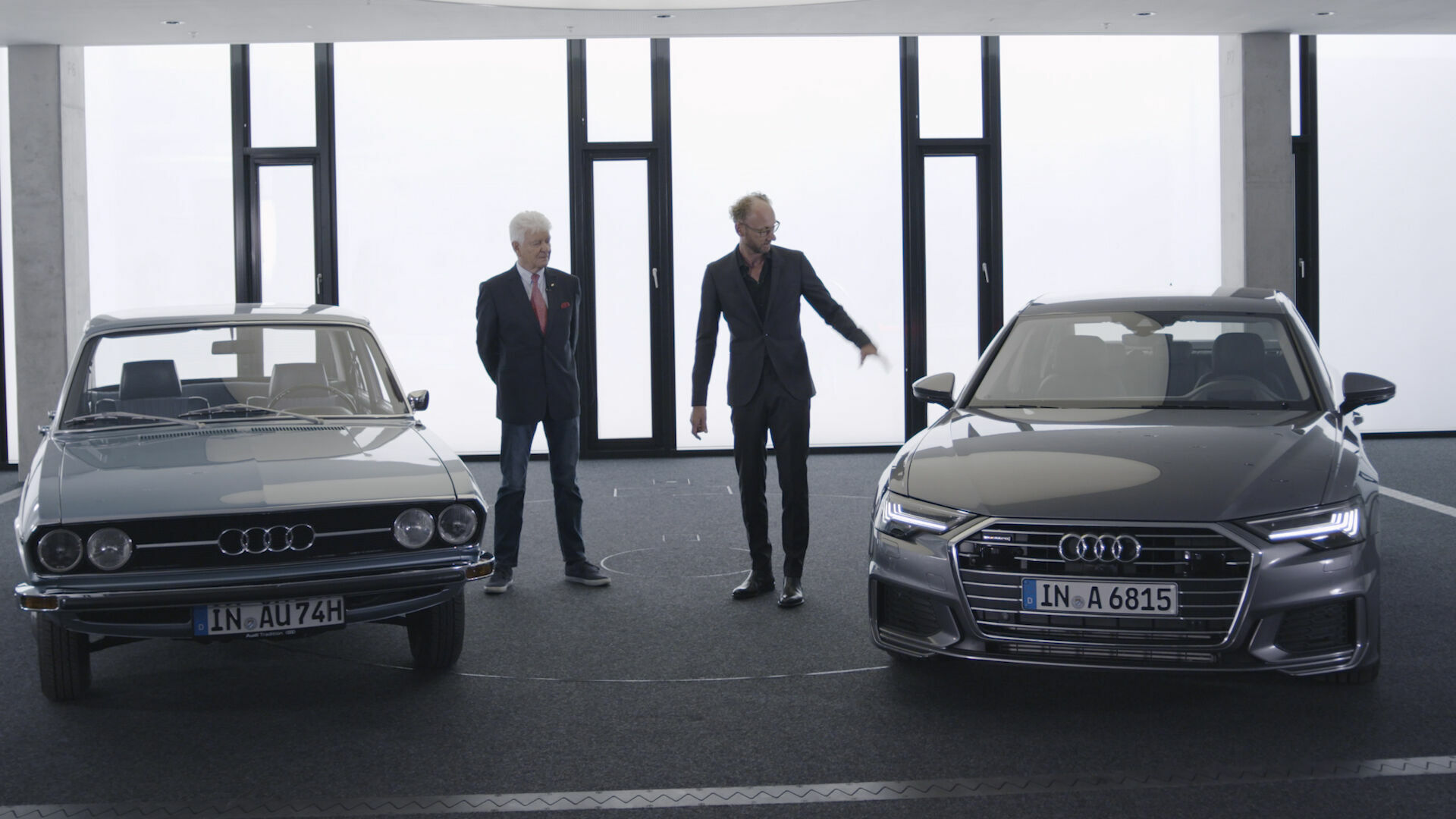 Before, today and tomorrow: 50 years of the Audi 100