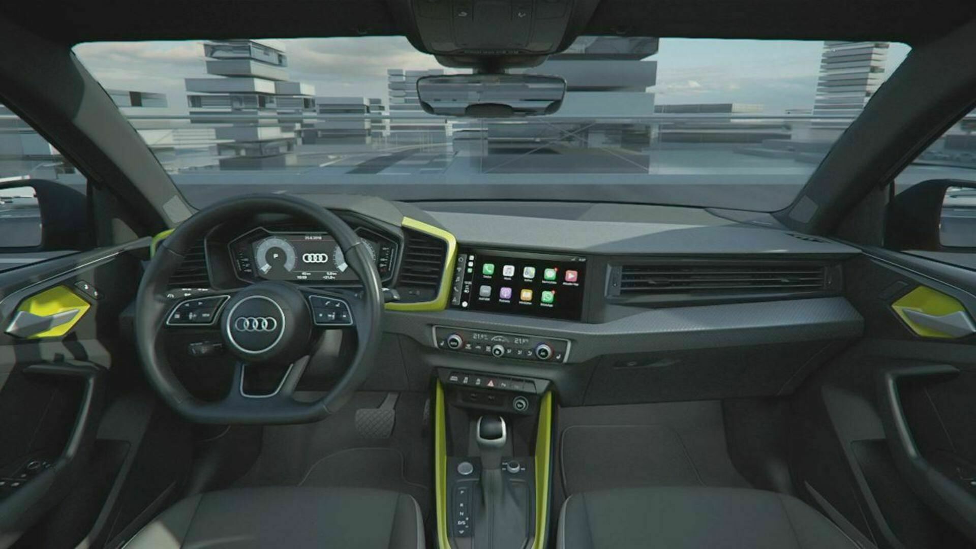 Audi A1 Sportback Infotainment /Connectivity + LED- Scheinwerfer (Animation)