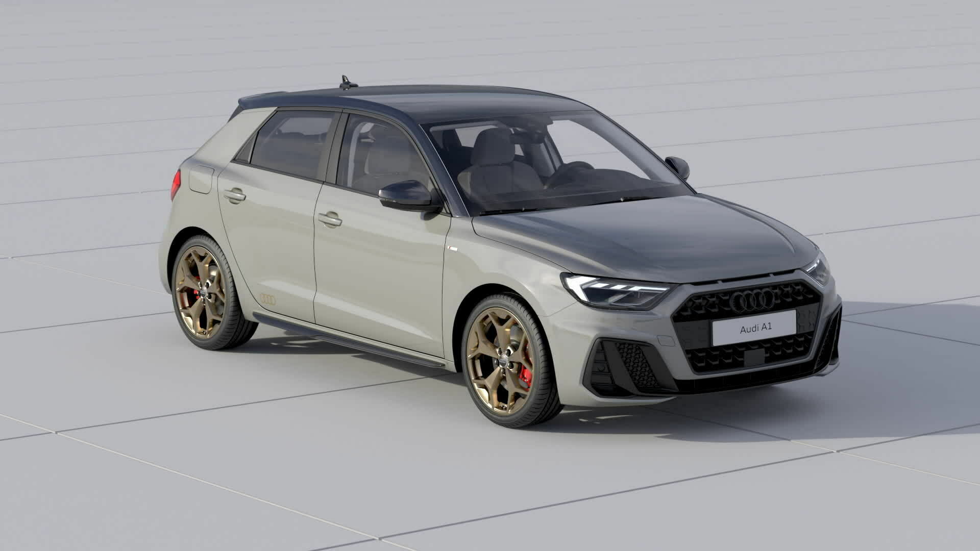 Audi A1 Sportback exterior design (Animation)