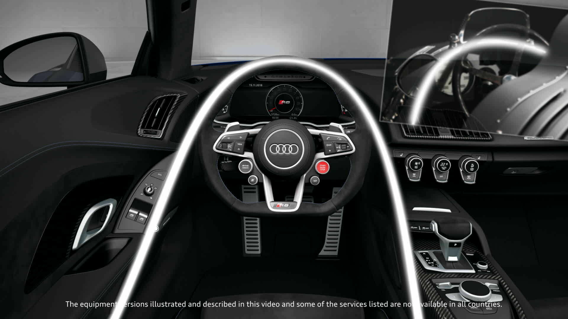 Audi R8 V10 performance quattro Interior (Animation)