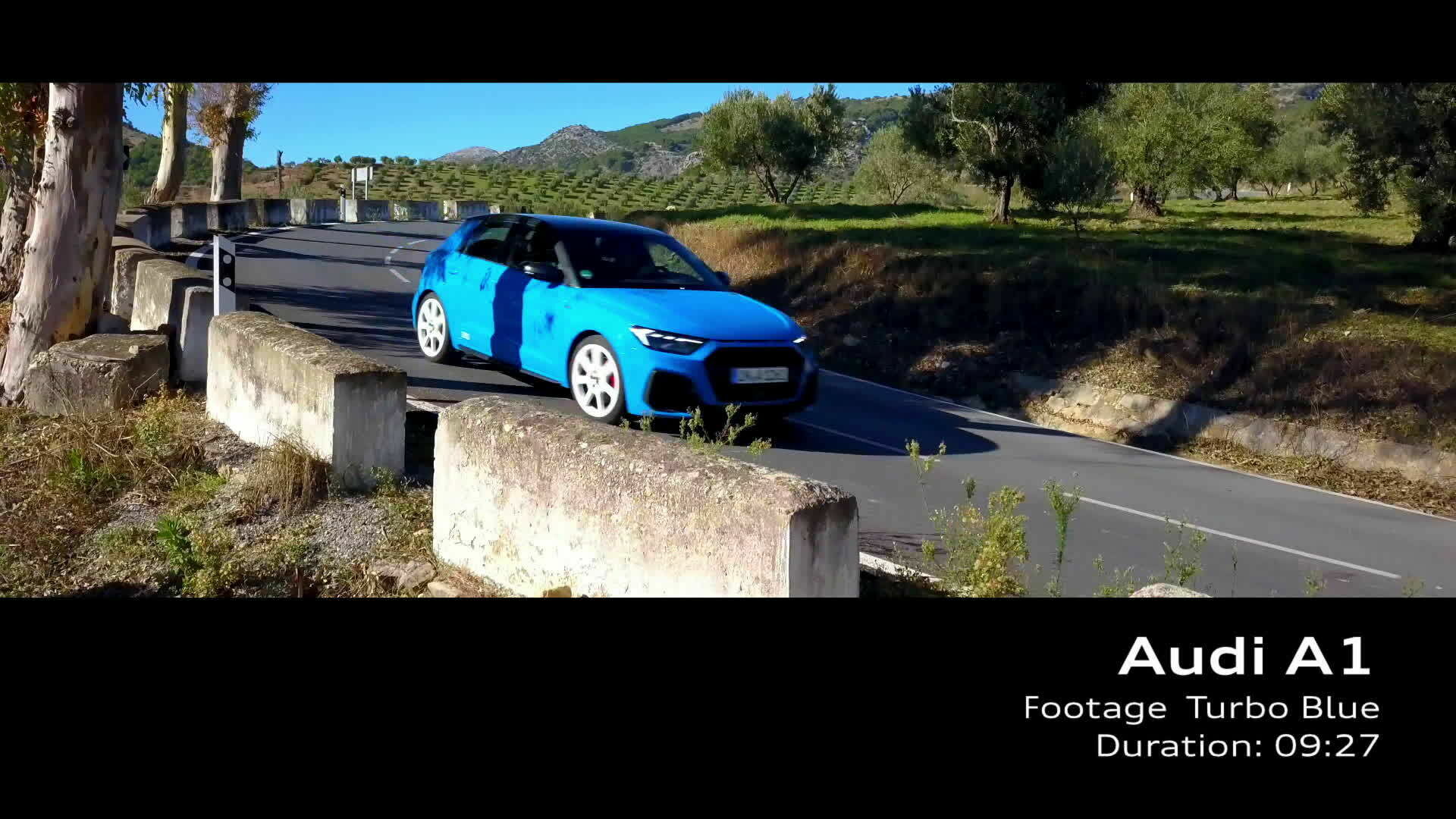 Footage: Audi A1 Turboblau (2018)