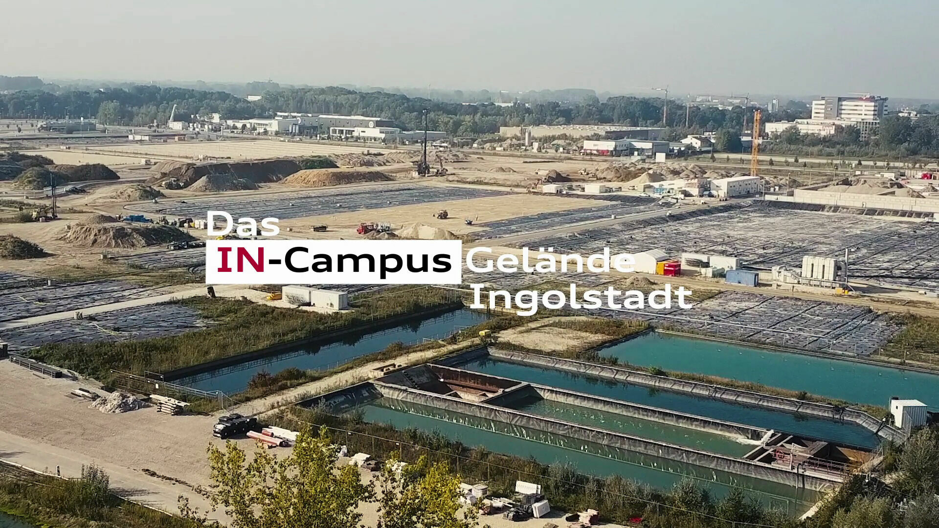 Das IN-Campus Gelände in Ingolstadt