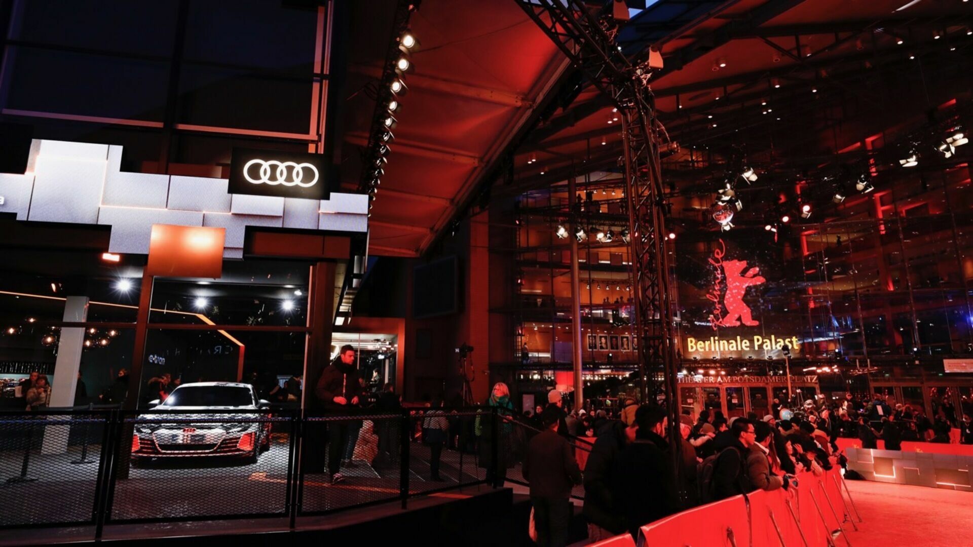 Audi e-tron meets Berlinale: elektrisch zum roten Teppich