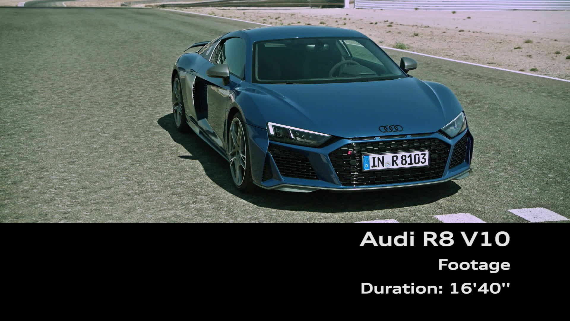 Audi R8 Coupé V10 performance quattro (Footage)