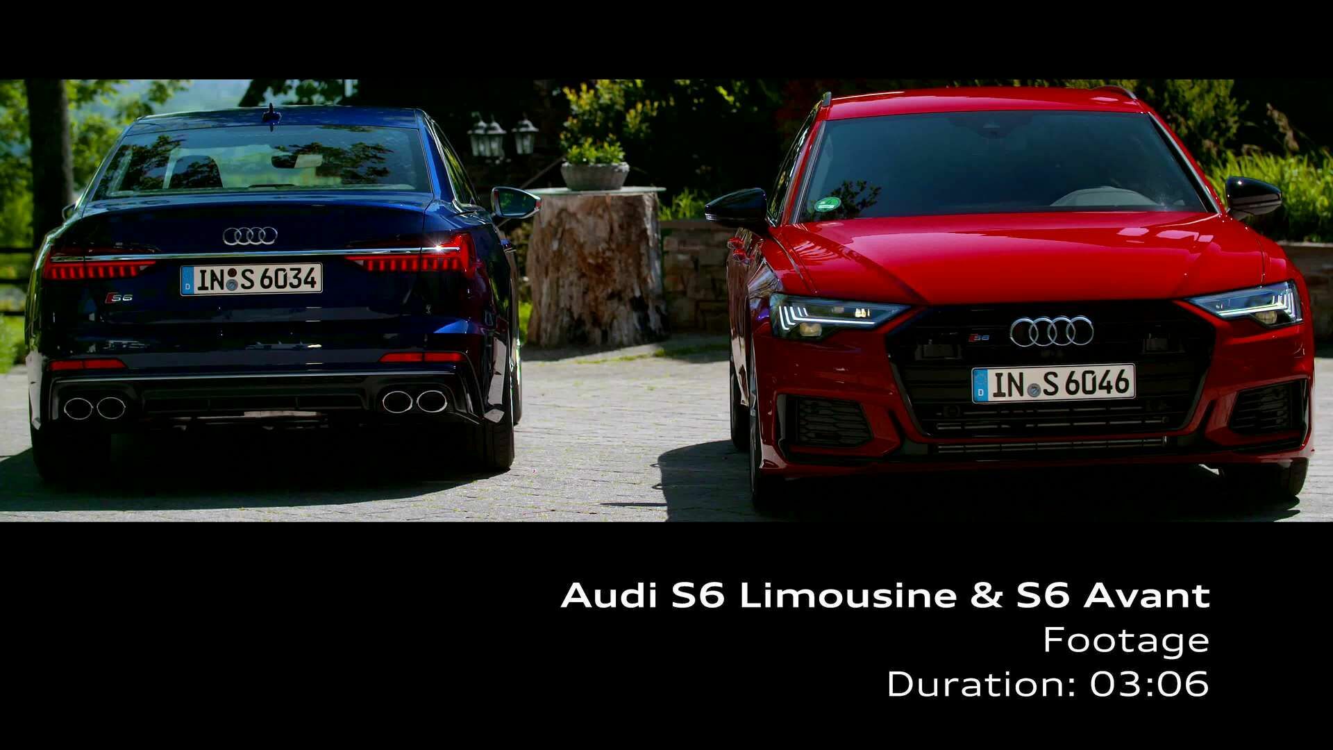 Audi S6 Sedan and S6 Avant (Footage)