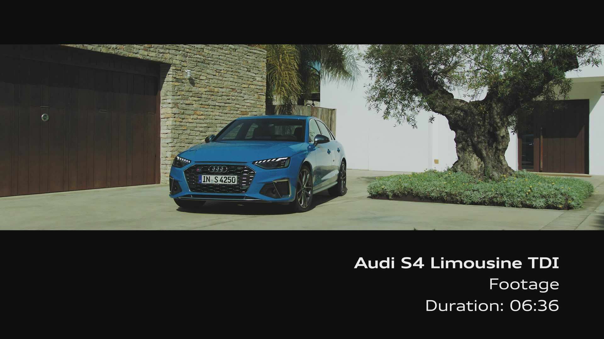 Audi S4 Sedan TDI (Footage)