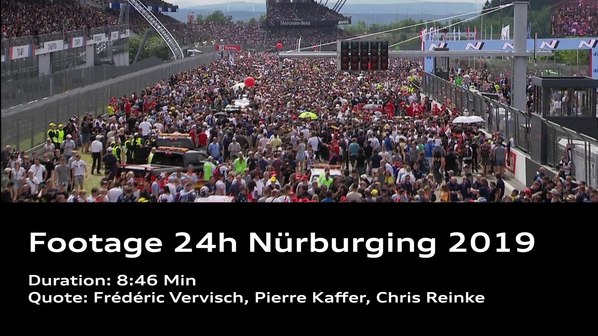 24h Nür­bur­gring 2019 (Footage)