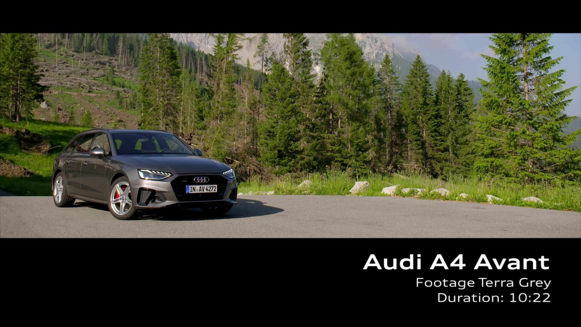 Audi A4 Avant TDI Terragrau (Footage)