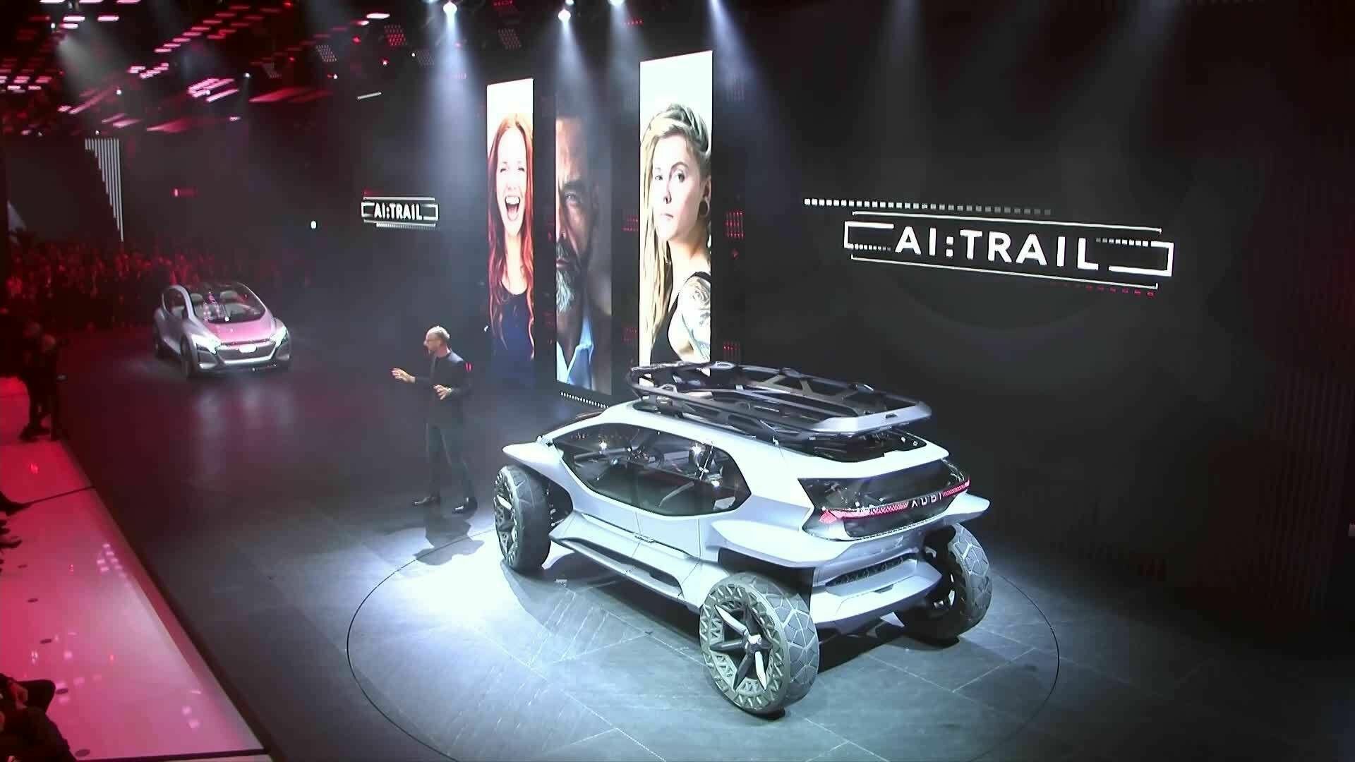 Die Pressekonferenz der AUDI AG auf der IAA Frankfurt 2019