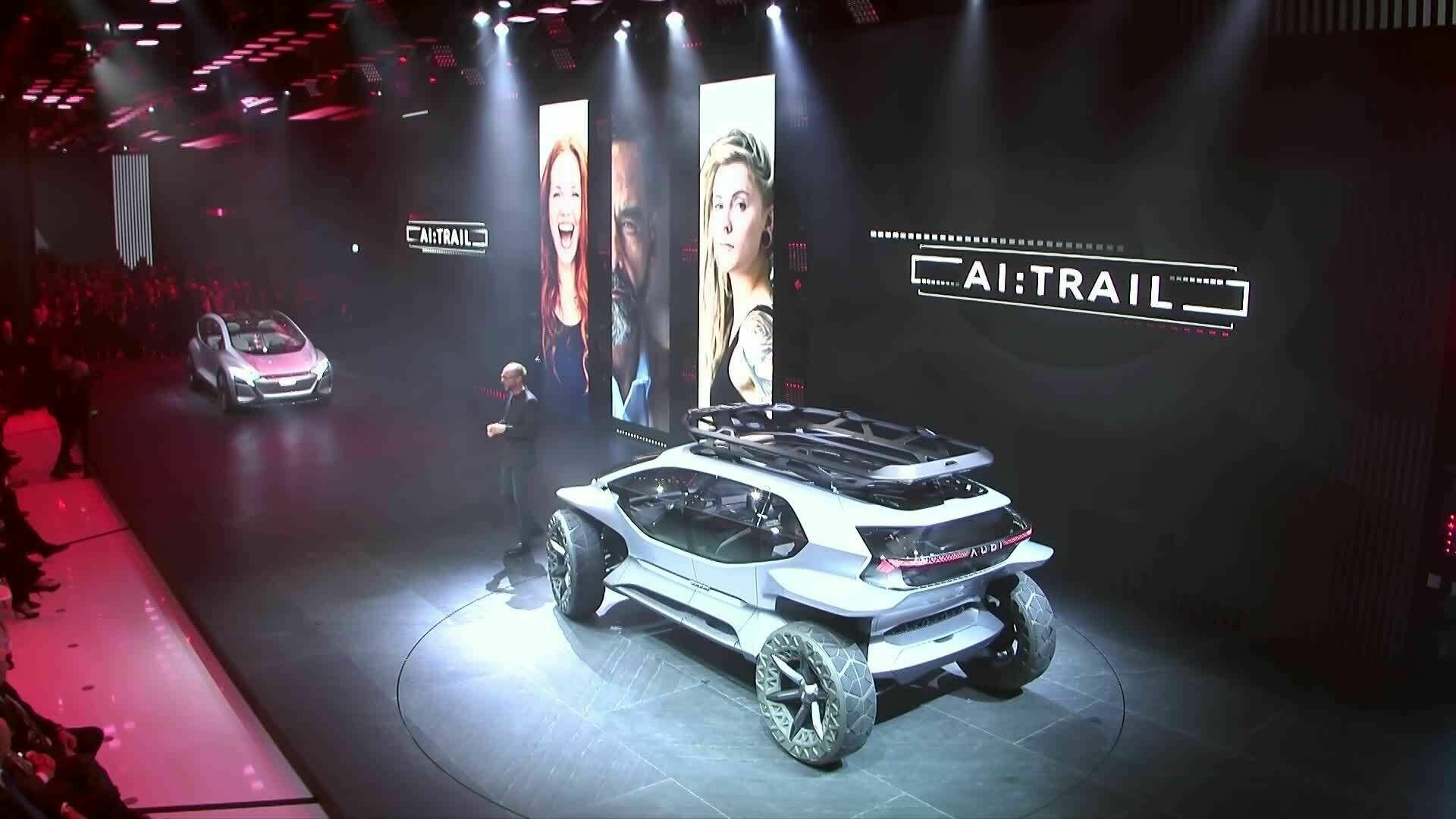 The Audi press conference at the IAA Frankfurt 2019