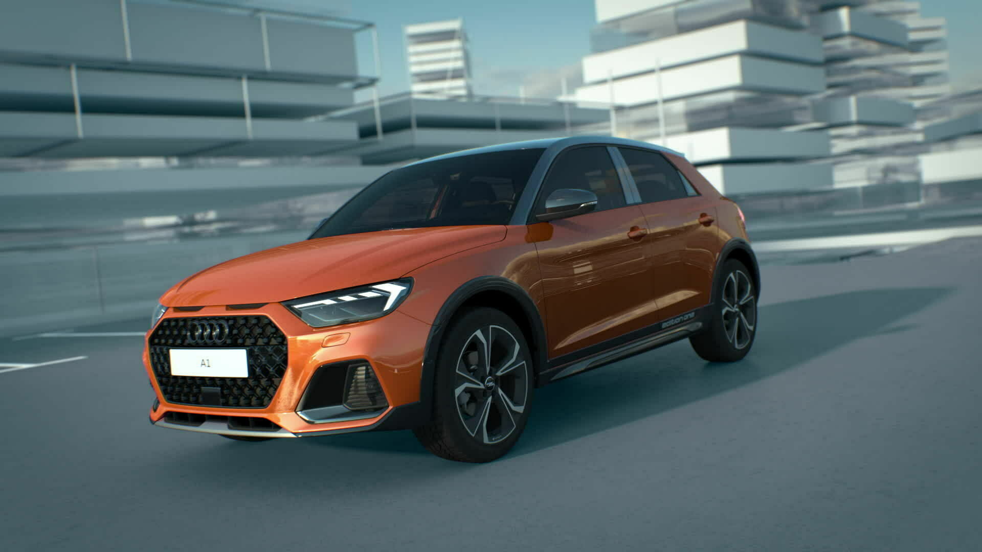 Animation Audi A1 citycarver Design 2019