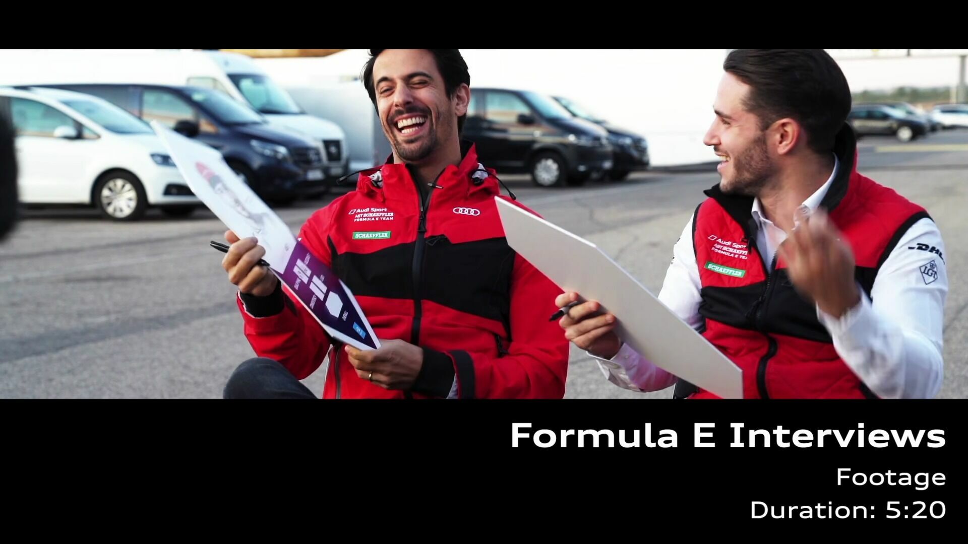 Formula E Season 6 interviews (Footage)