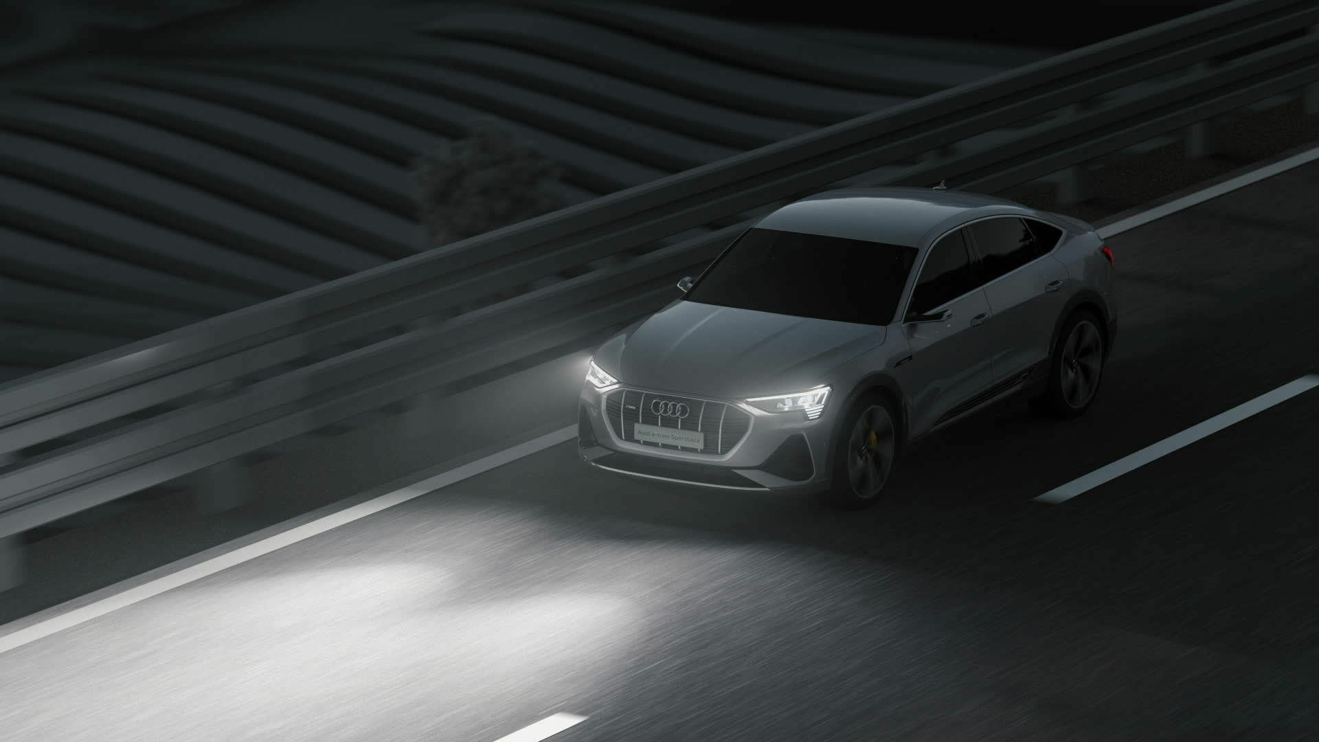 Animation: Audi e-tron Sportback lighting technology