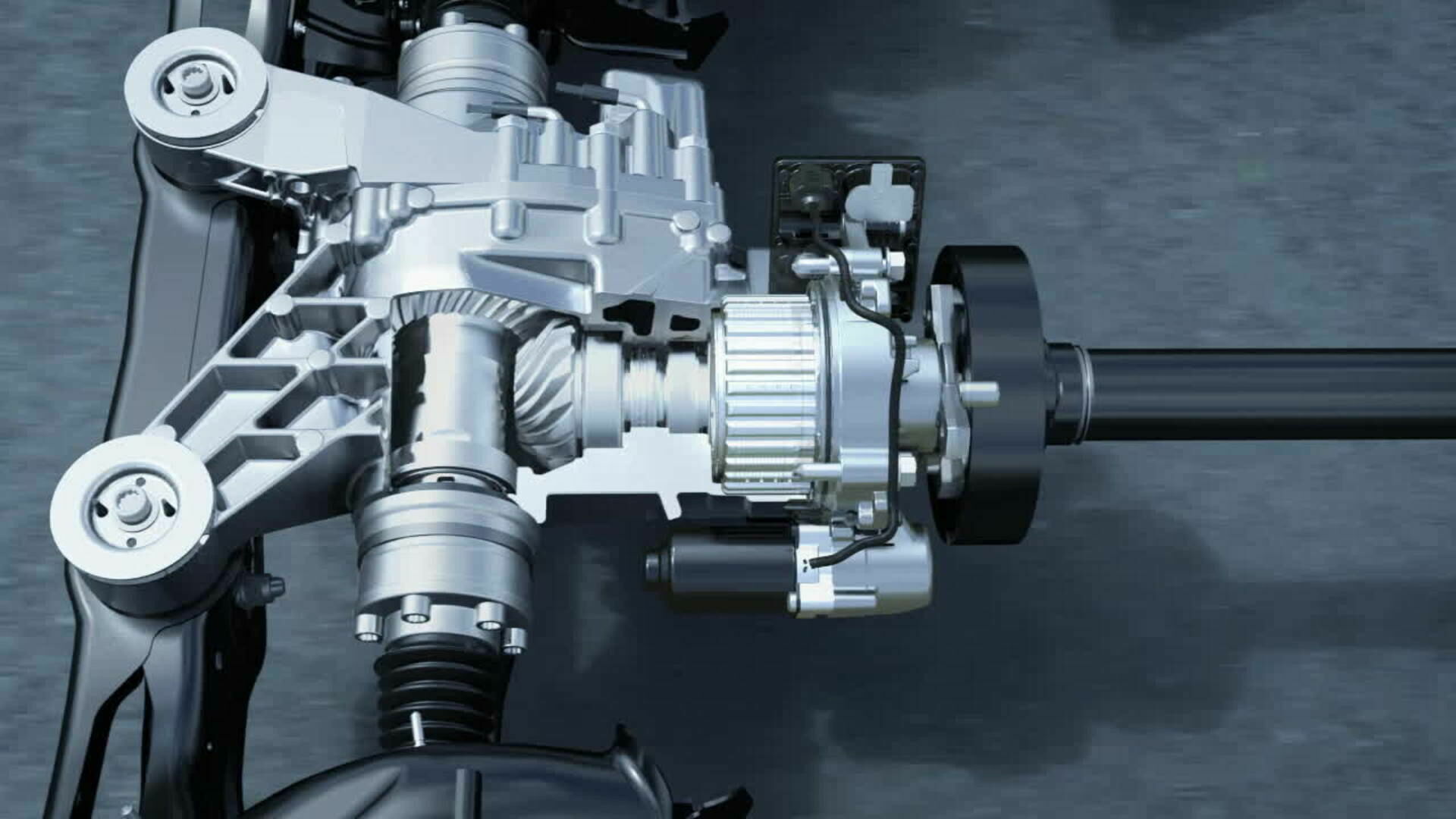 Animation: Audi A3 Sportback - Electronically controlled multi-plate clutch