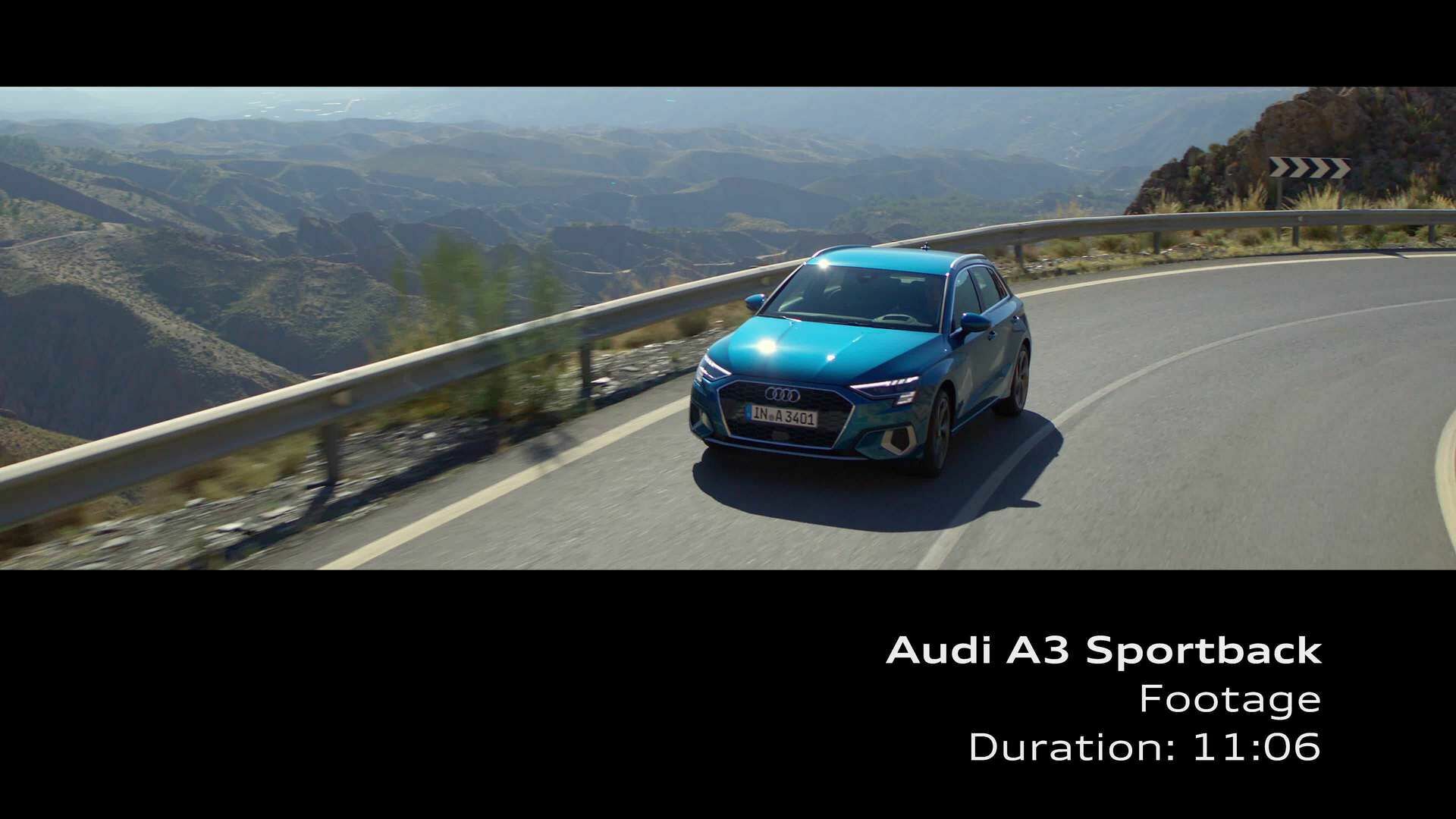 Footage: Audi A3 Sportback