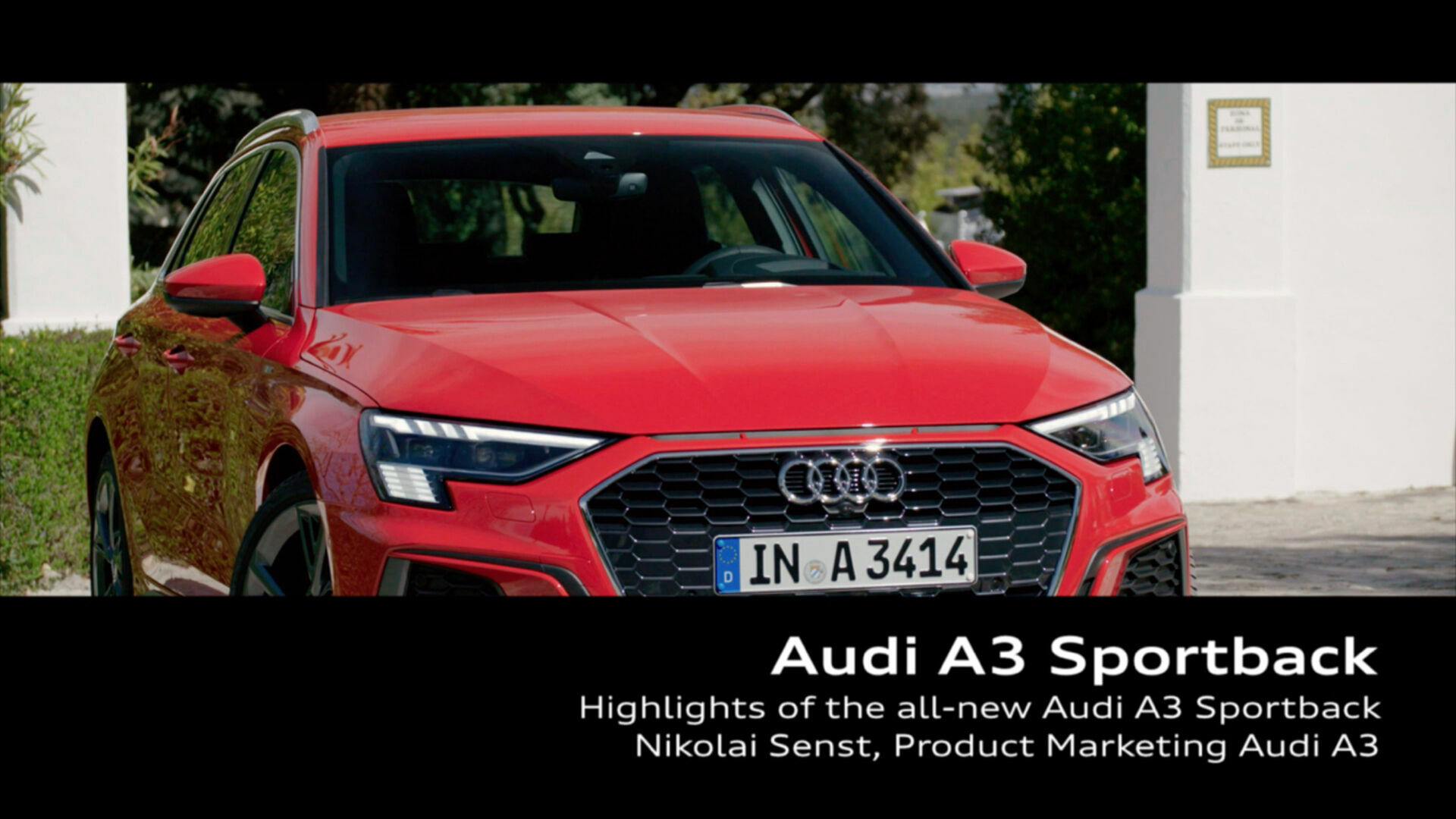 Footage: Audi A3 Sportback highlights