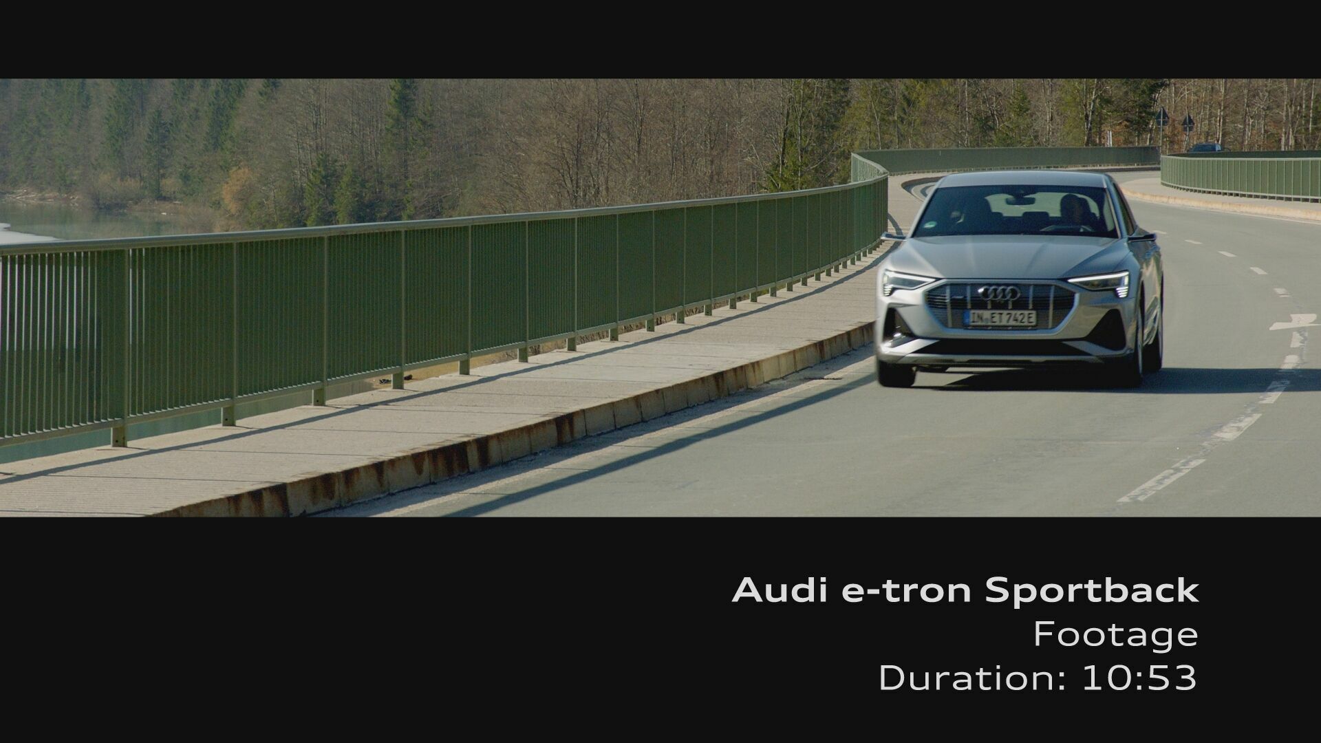 Footage: Audi e-tron Sportback Florettsilber Metallic