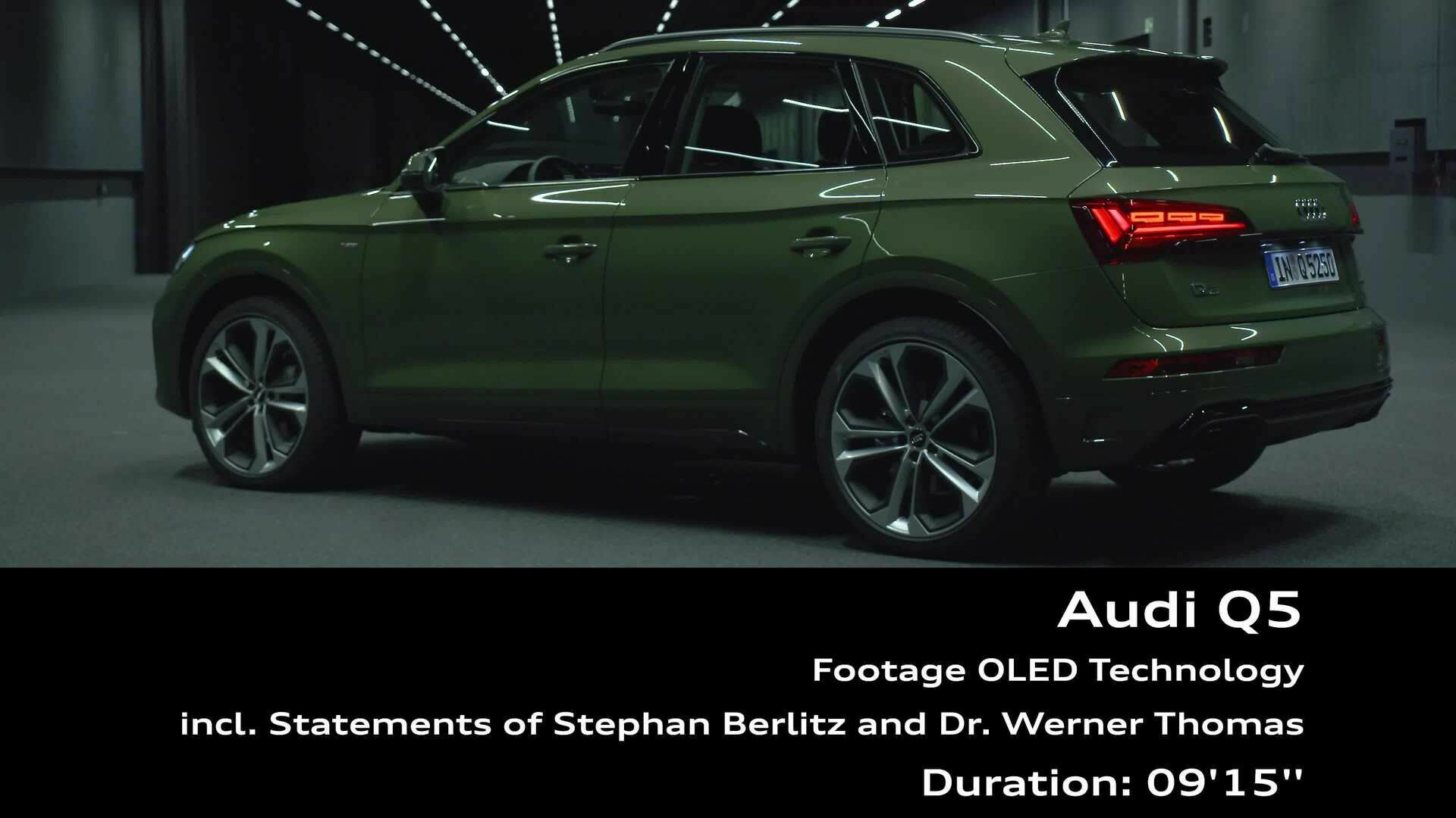 Footage: Audi Q5 im Lichttunnel