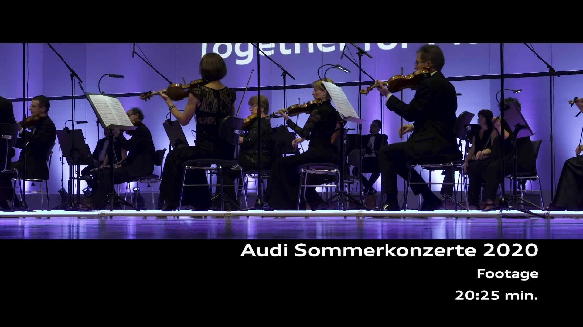 Footage der Audi Sommerkonzerte 2020