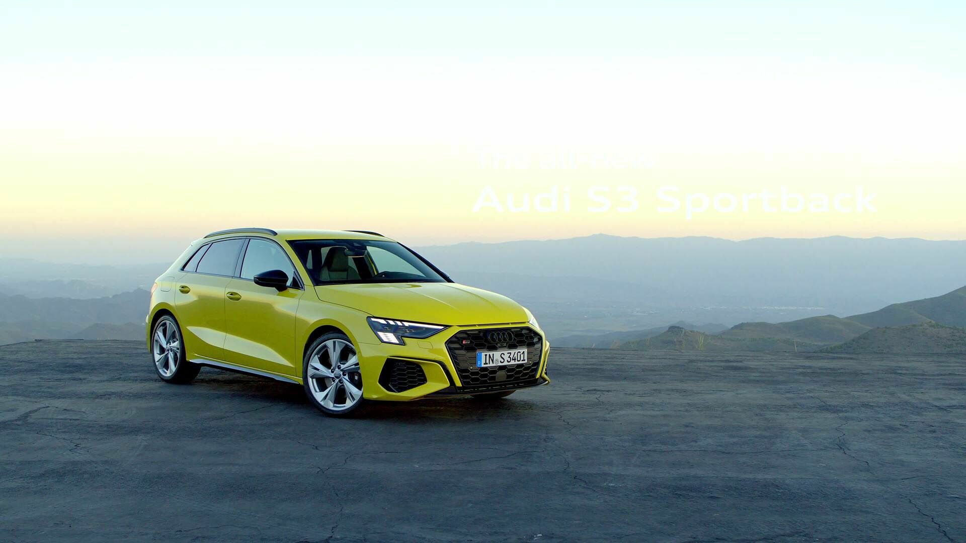 More Dynamic, More Power, More Driving Pleasure: The Audi S3 Sportback