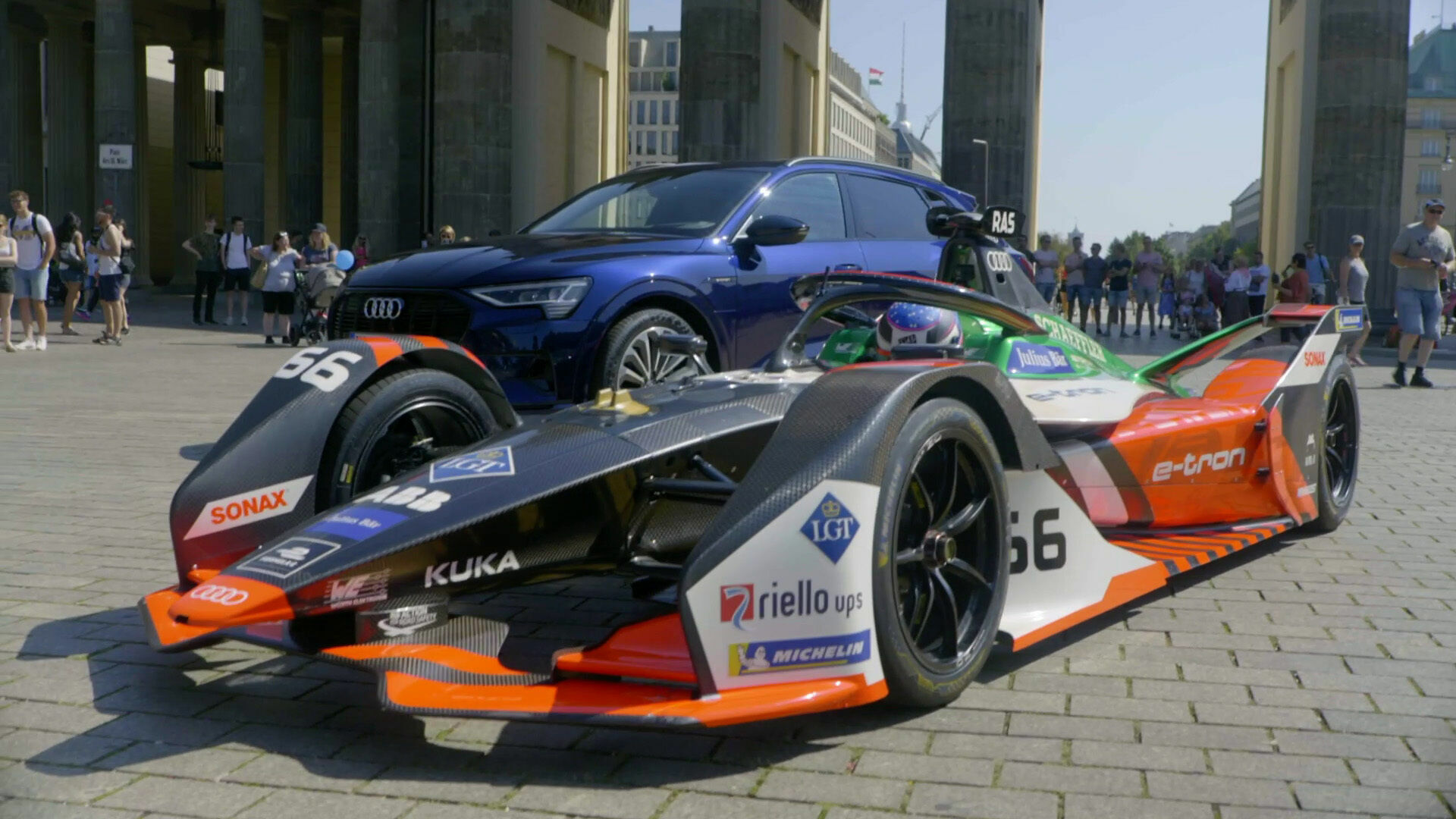 Audi Sport Formula E: Audi electrifies Berlin