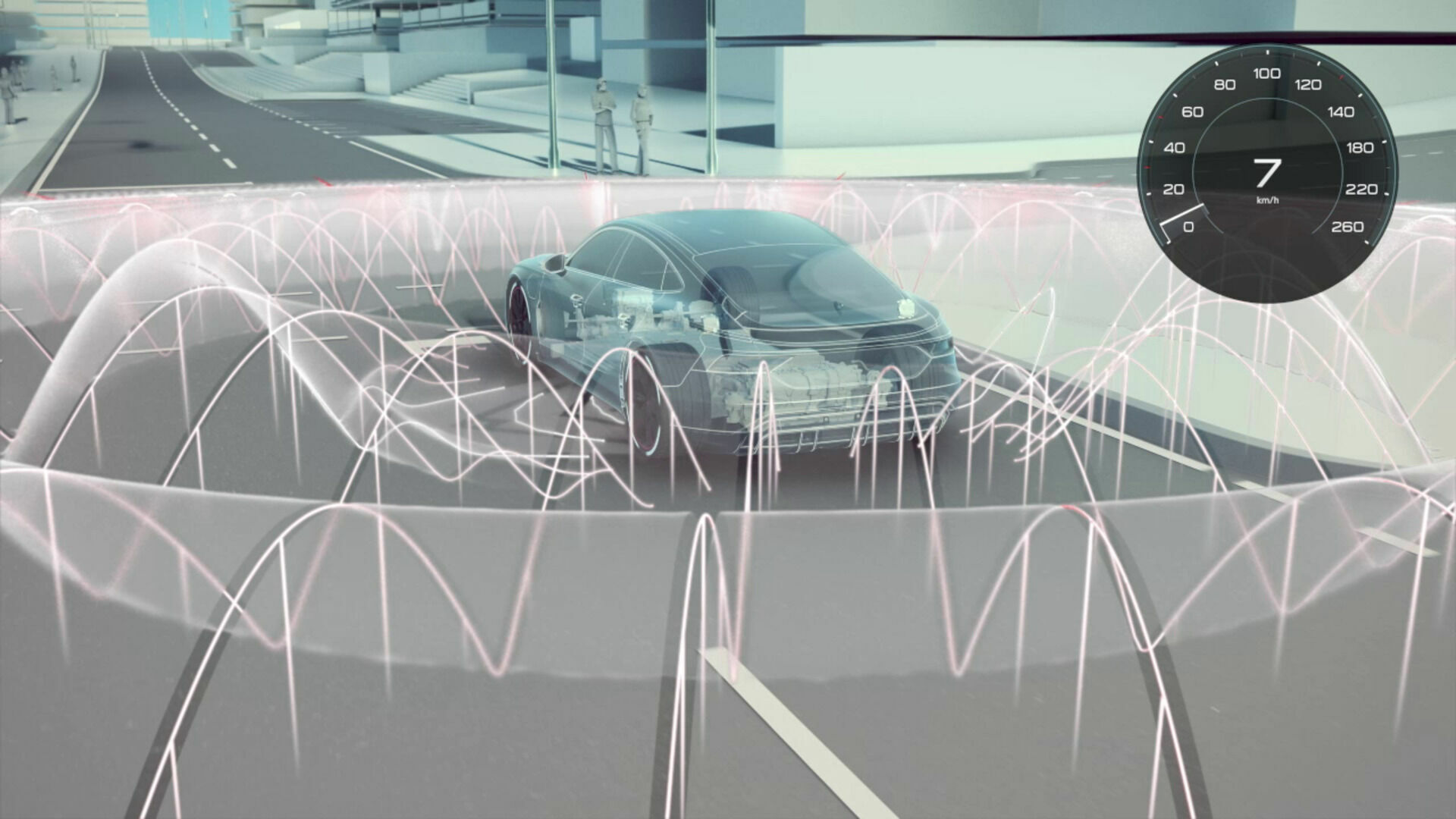 Animation: Audi e-tron GT – Electric Sound