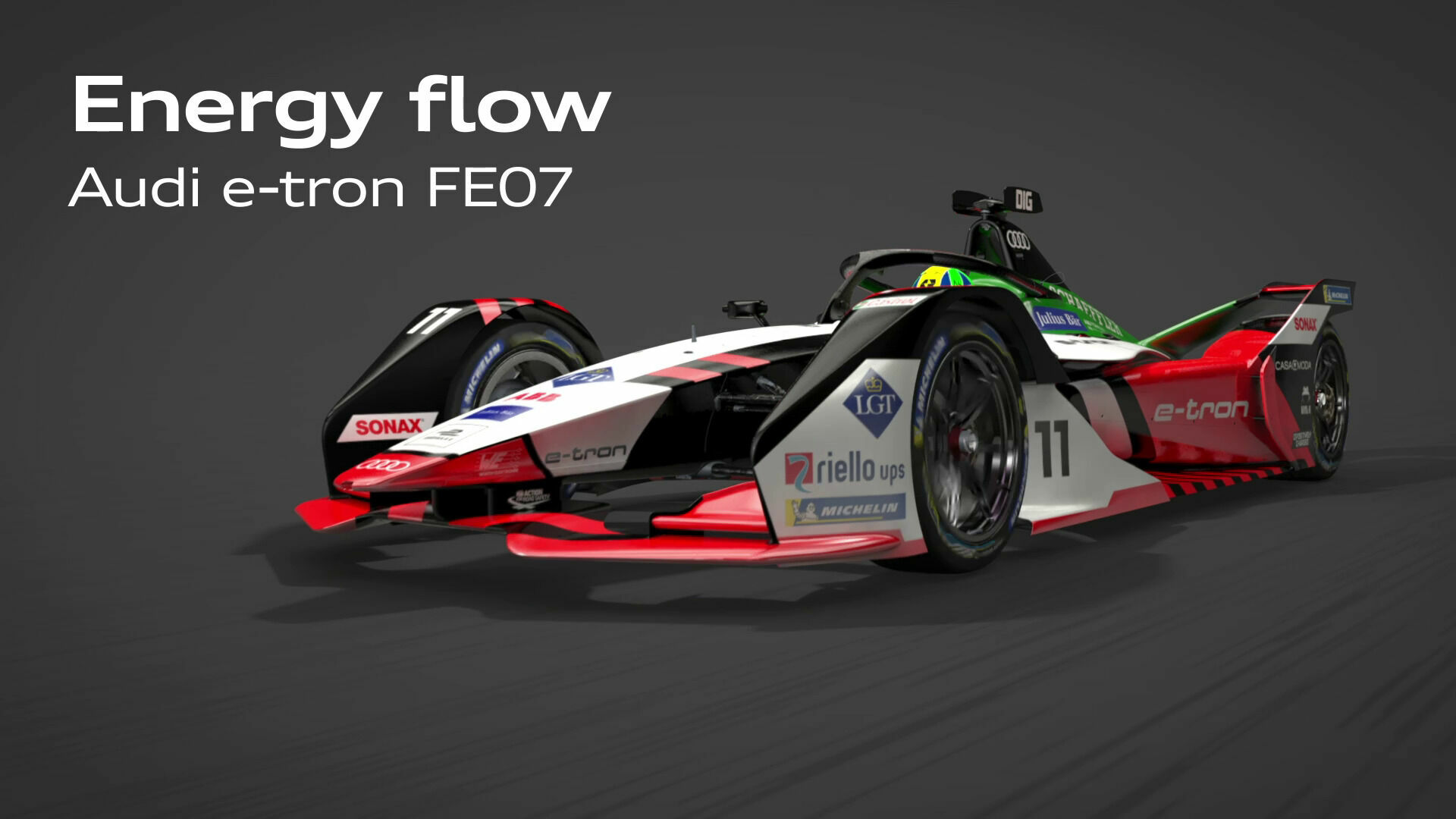 Formula E: Audi e-ton FE07 energy flow