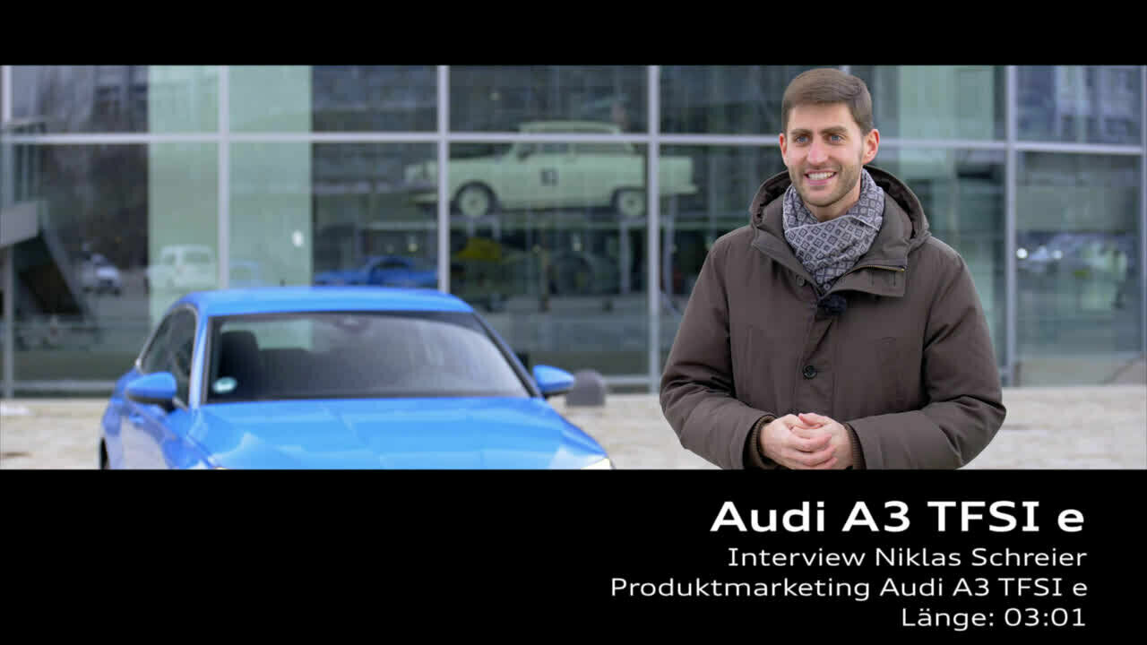 Audi A3 Sportback TFSI e Expertentöne DE