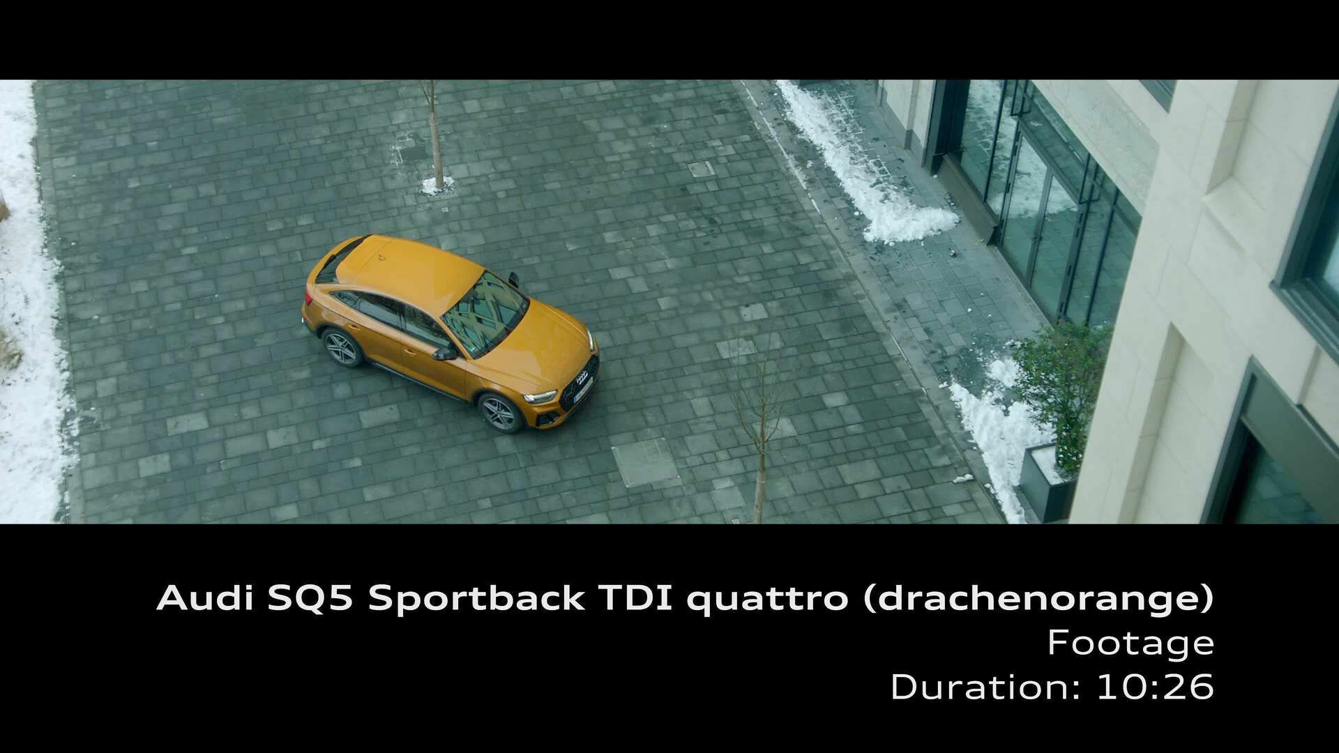 Footage Audi SQ5 Sportback TDI quattro (Drachenorange)