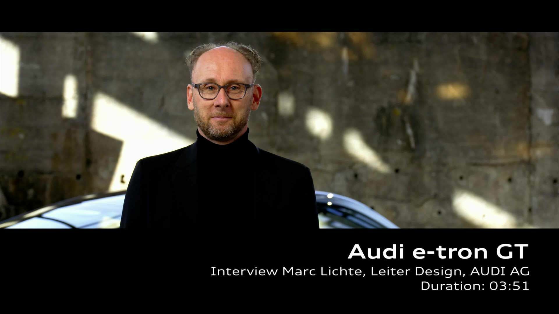 Audi e-tron GT experience: Interview Design