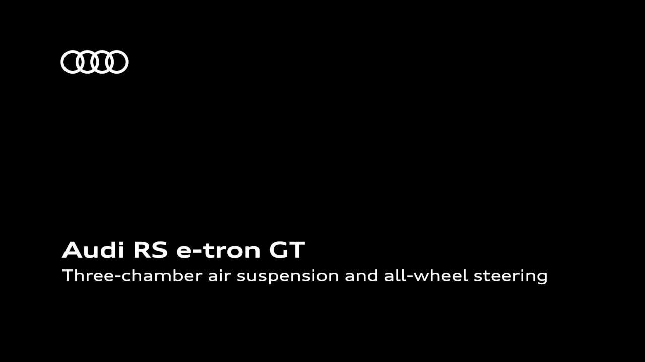 Audi RS e-tron GT   Dreikammer-Luftfederung und Allradlenkung EN