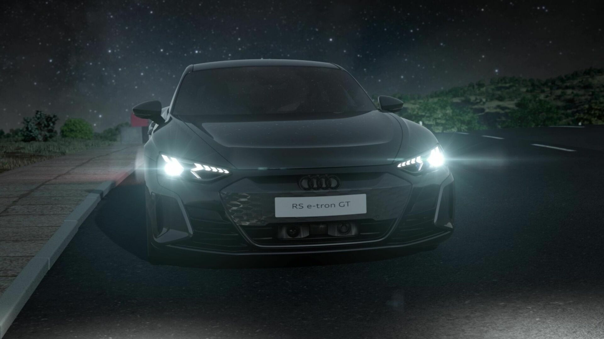 Animation: Audi RS e-tron GT – Lighting technology
