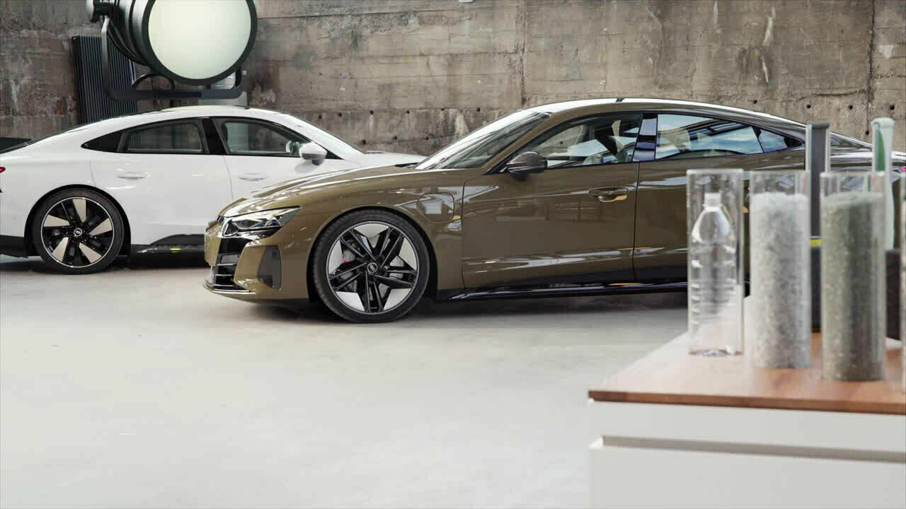 Audi e-tron GT Recycling Sitze Kaskade